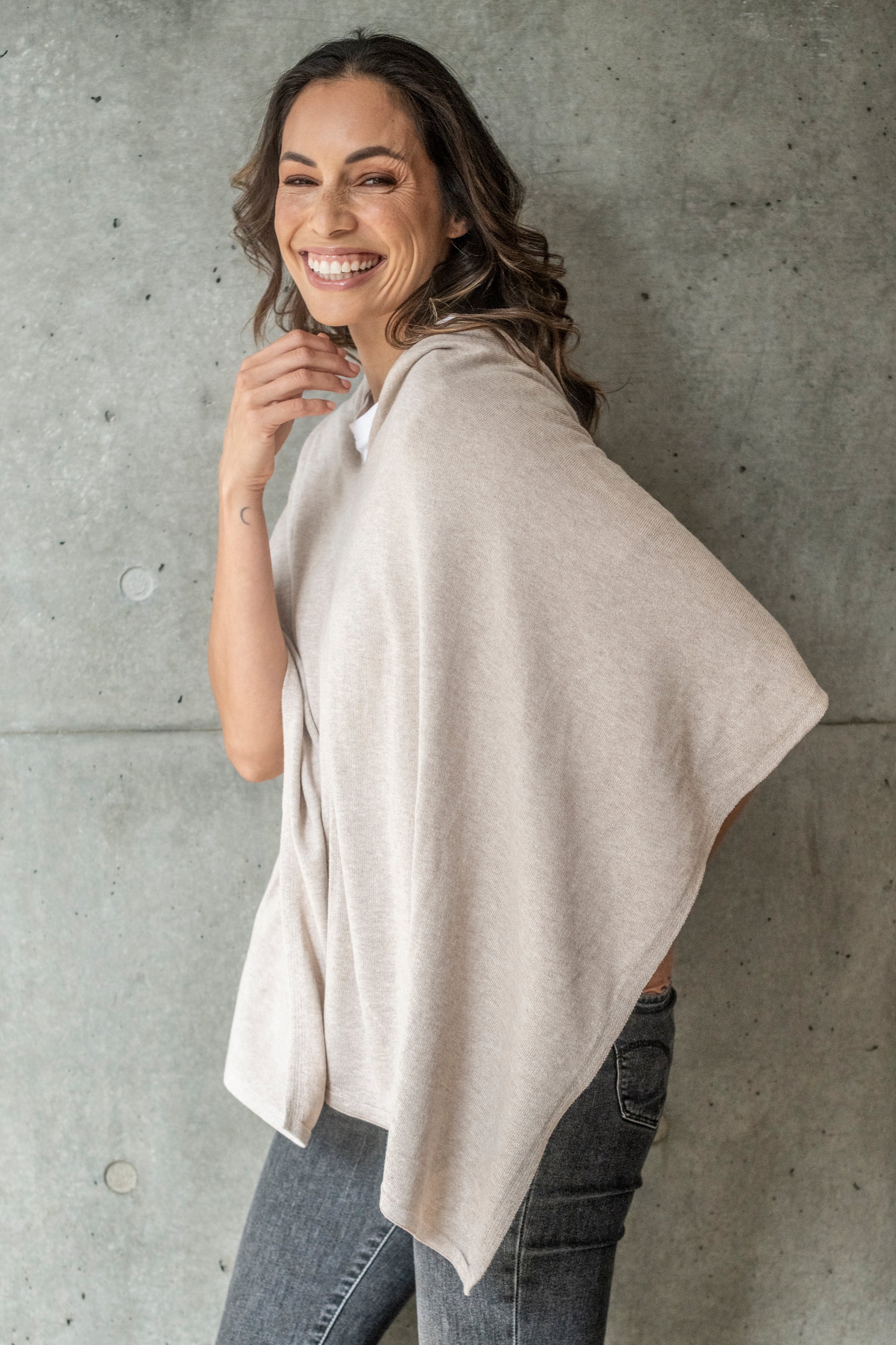 Biscotti Cotton Cashmere Topper