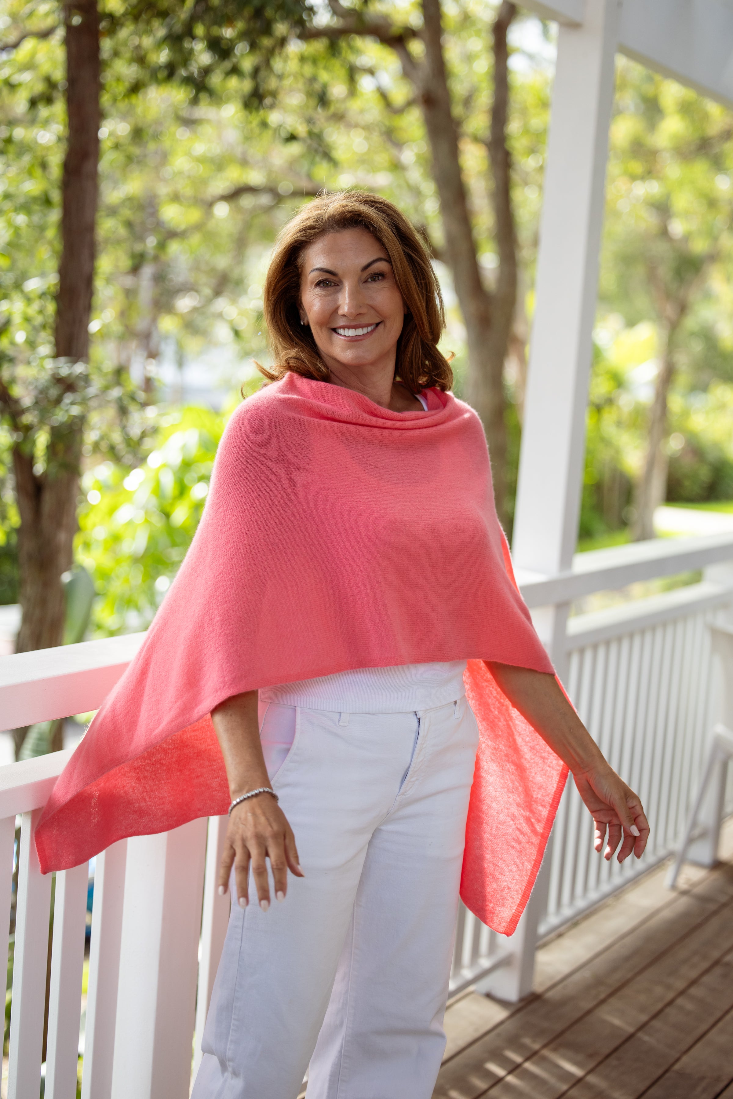 Grapefruit Cashmere Topper