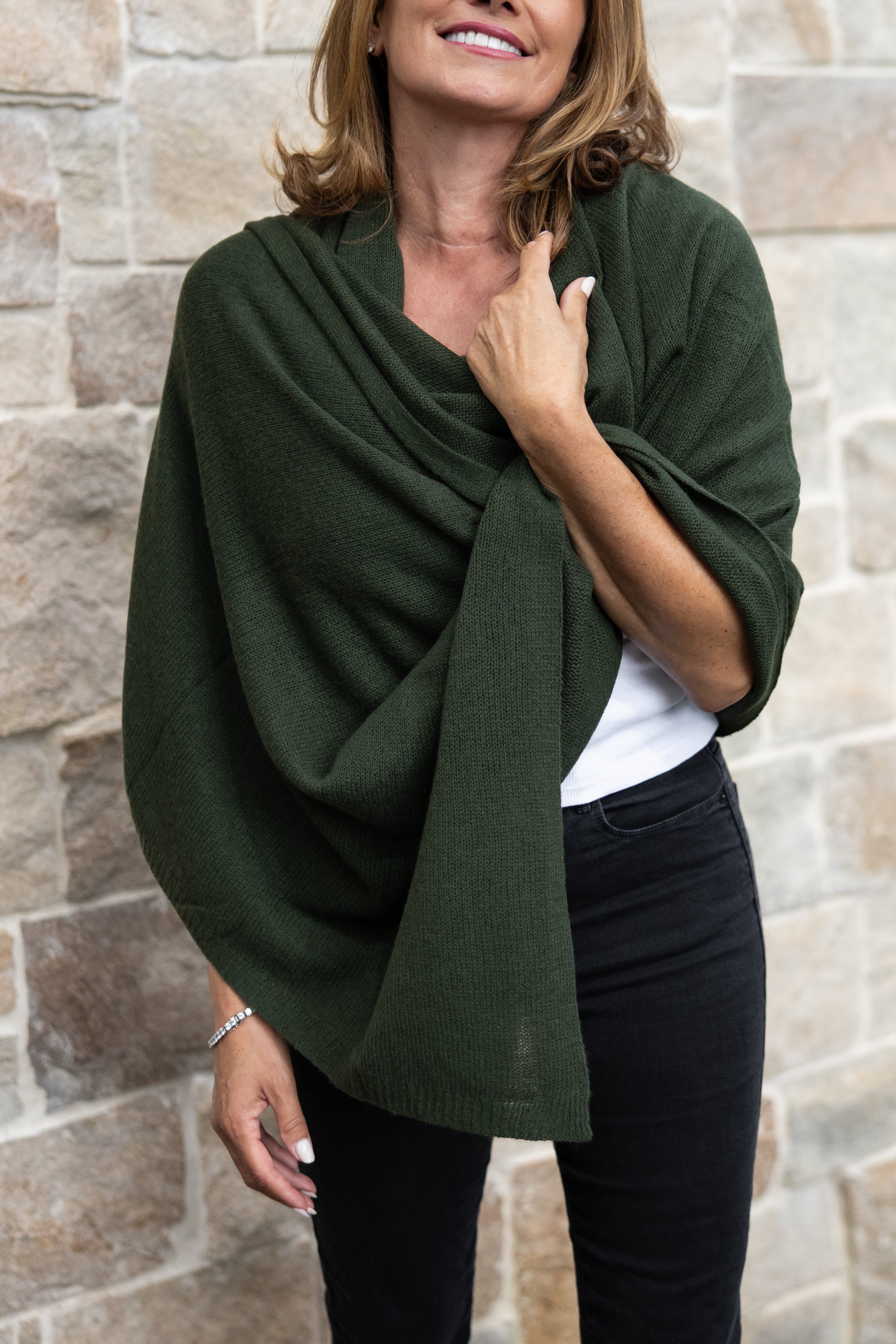 Olive Lightweight Wrap