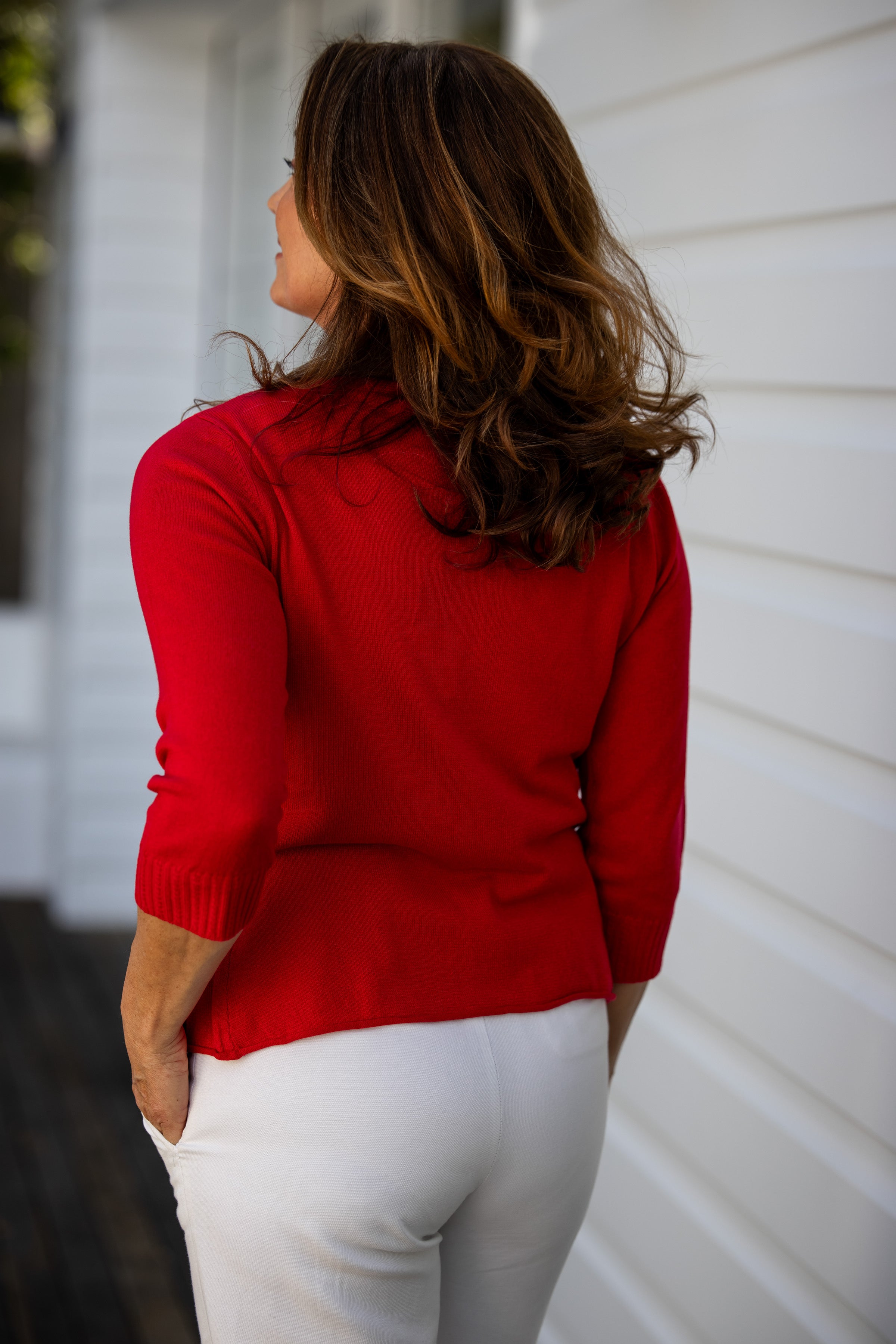 Ballerina Cardigan Jalapeno