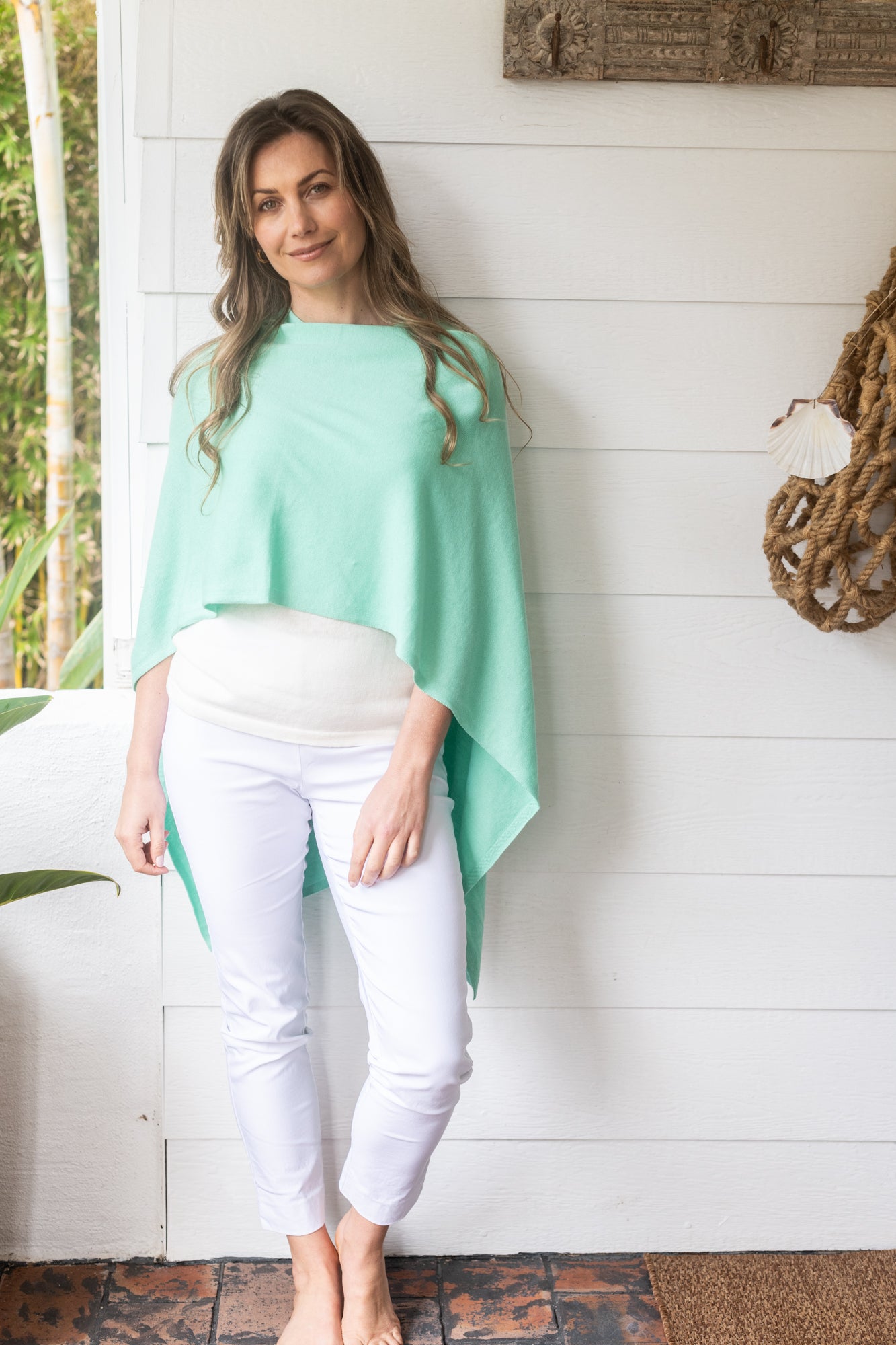 Bayberry Cotton Cashmere Topper