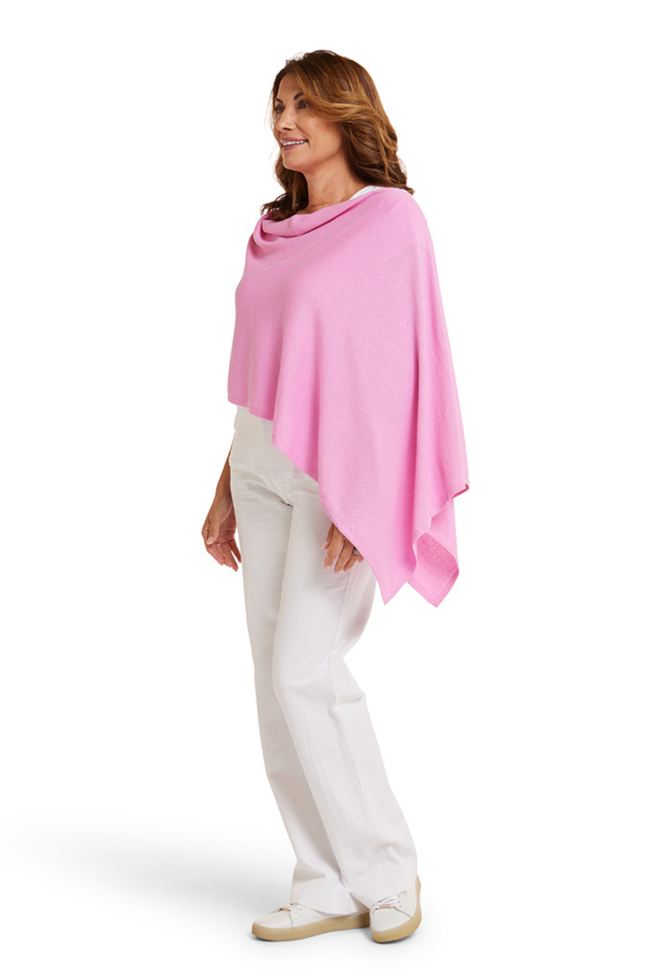 Bubblegum Cotton Cashmere Topper