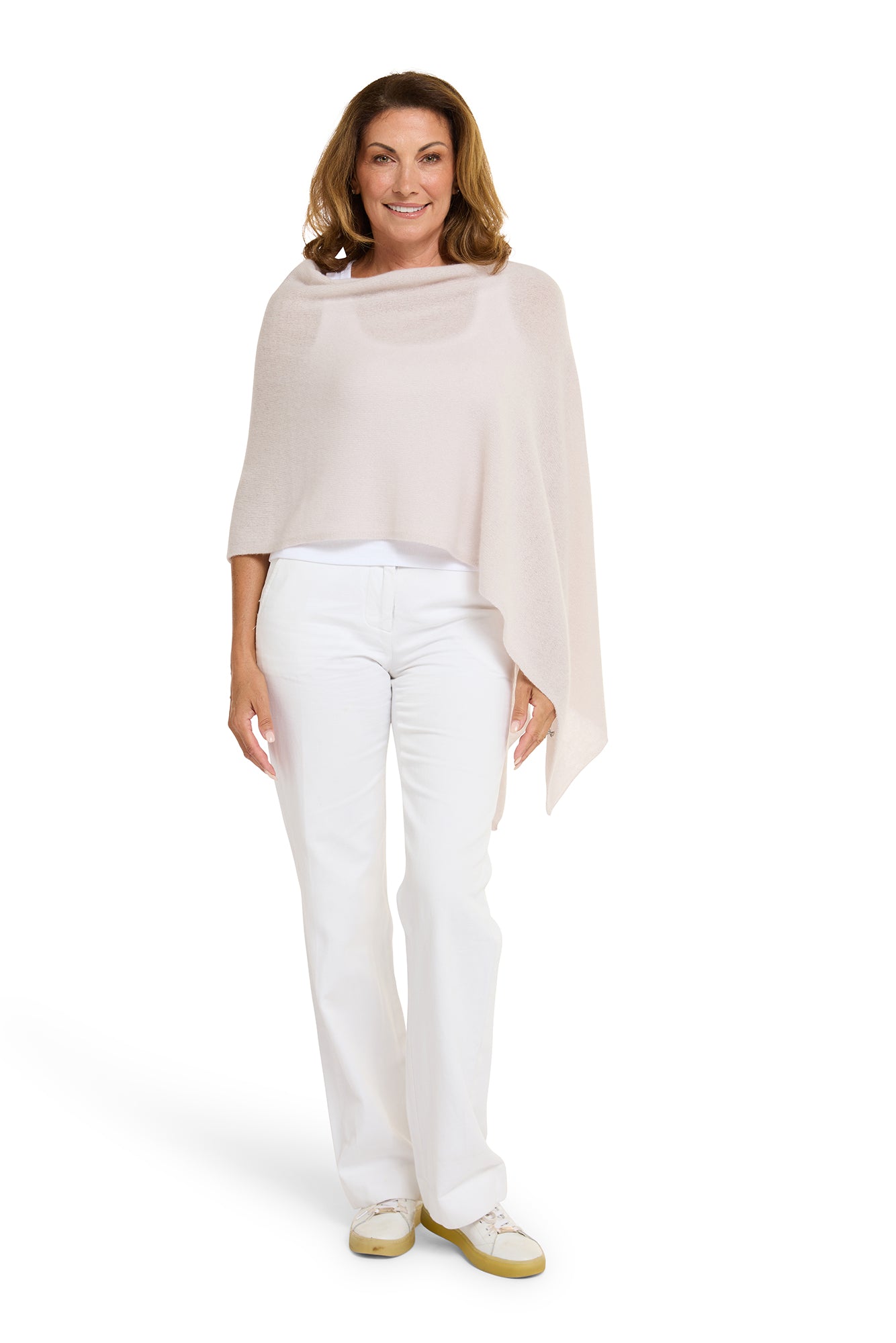 Champagne Cashmere Topper