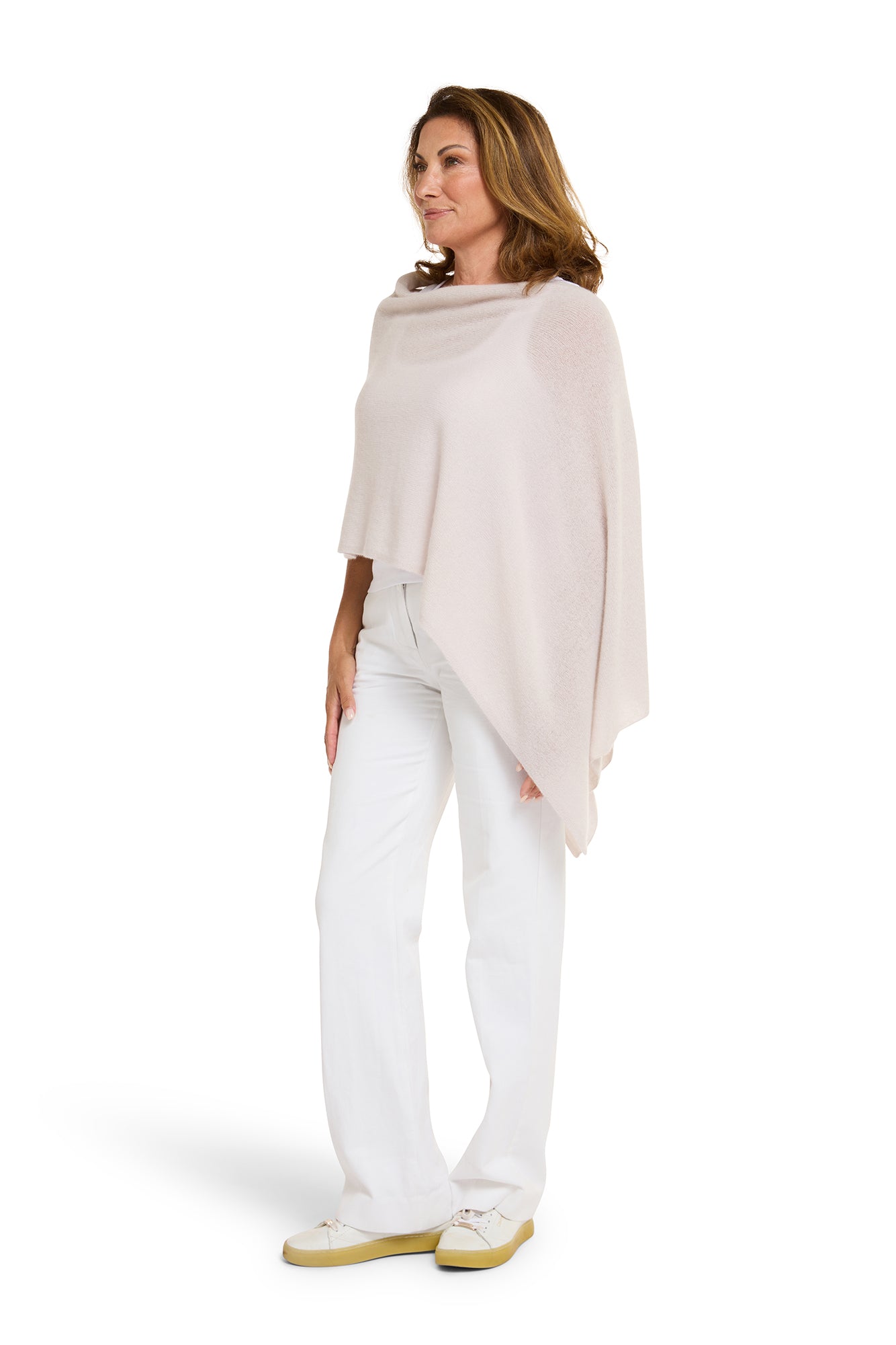 Champagne Cashmere Topper