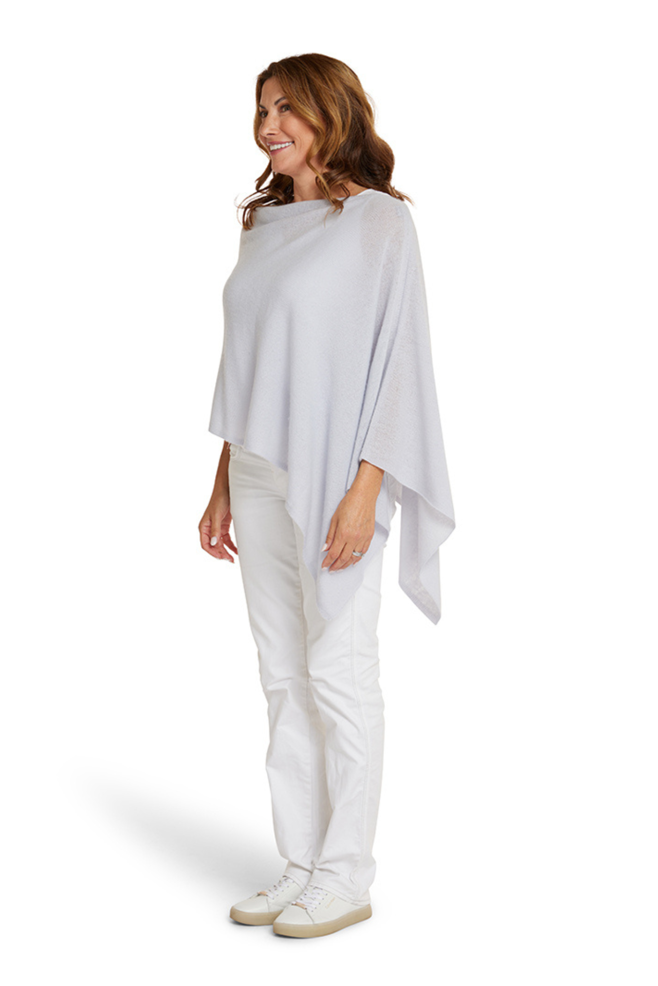 Dove Cashmere Topper