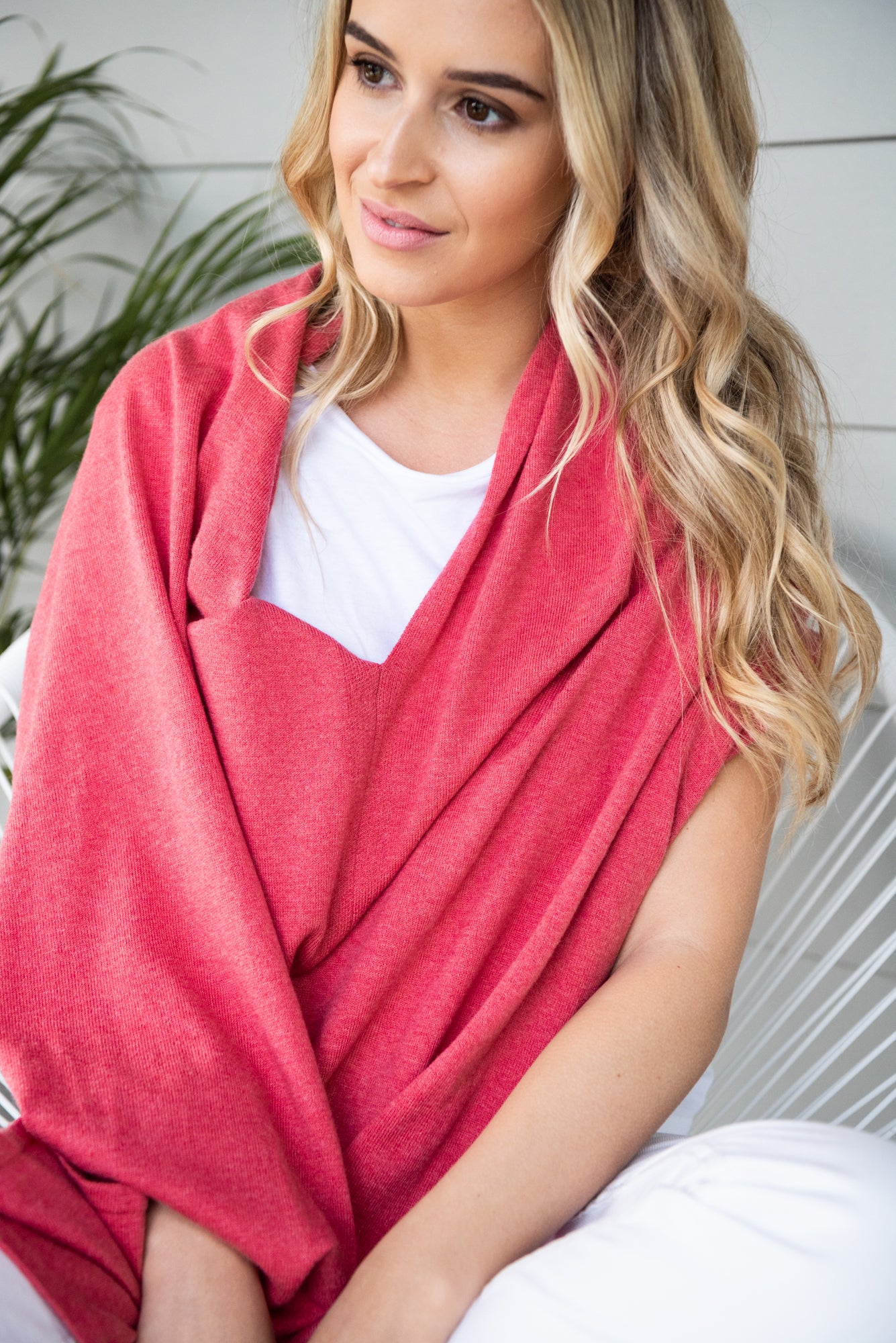 Gobi Flower Cotton Cashmere Topper