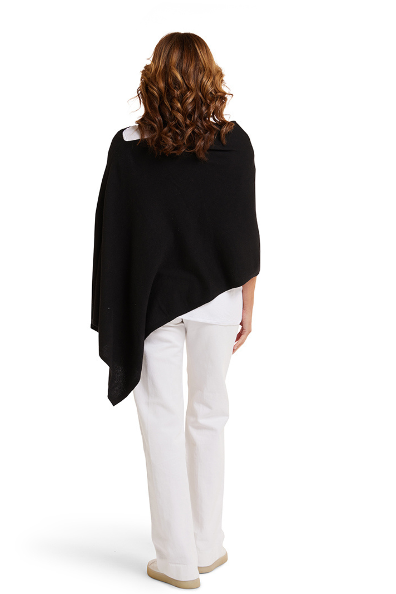 Ebony Cotton Cashmere Topper