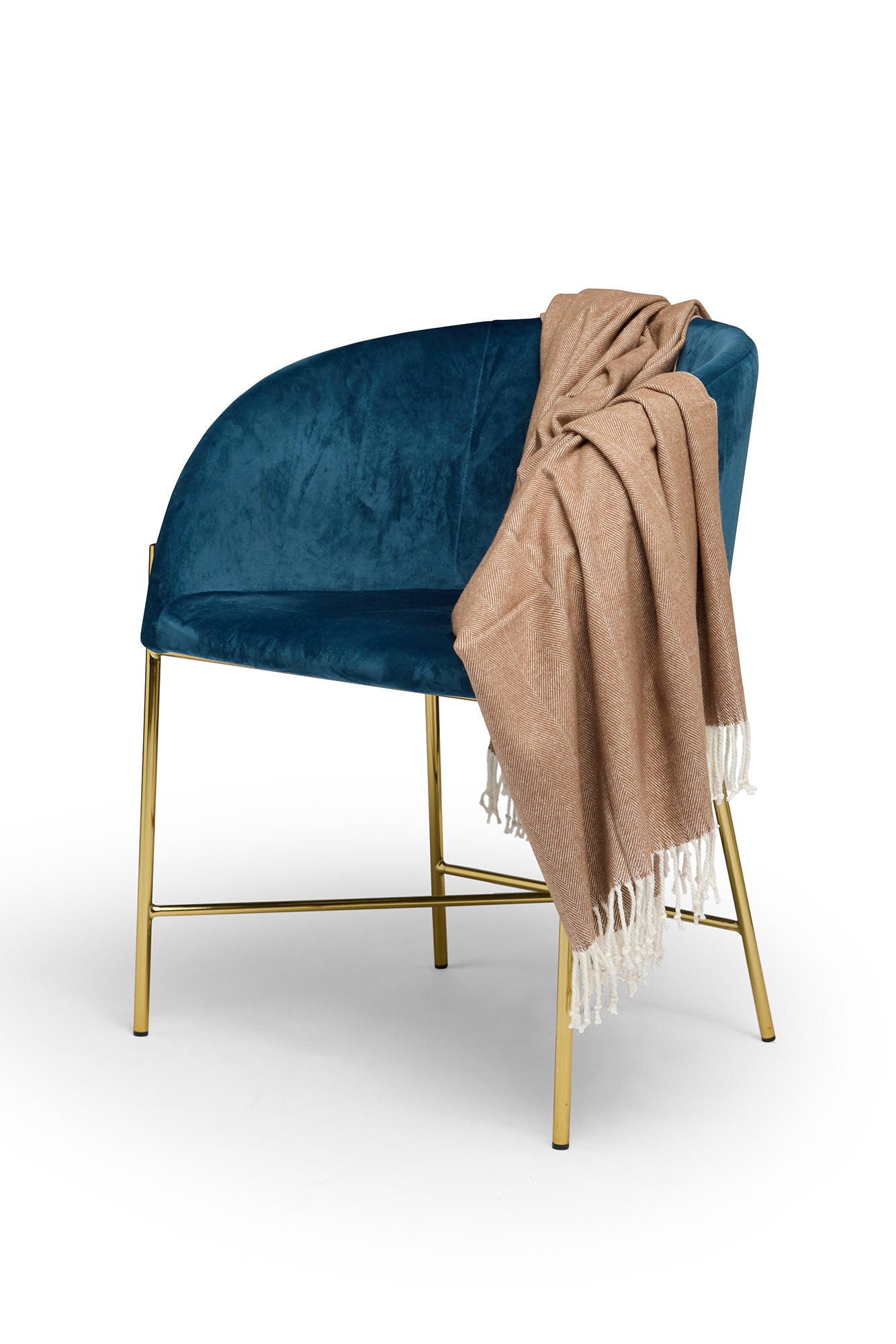Herringbone Throw Toffee