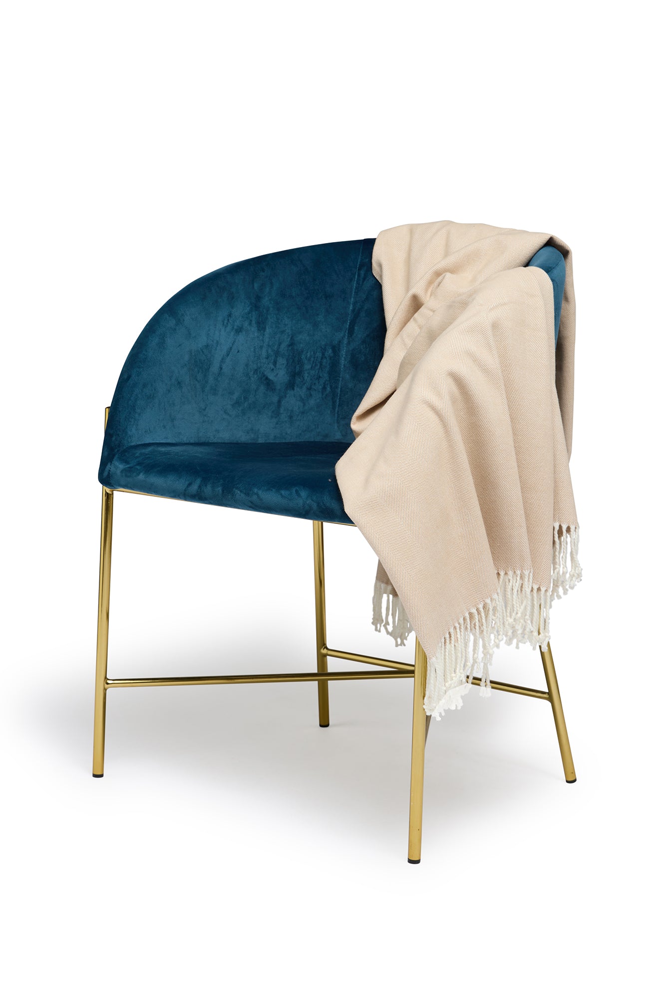 Herringbone Throw Bisque