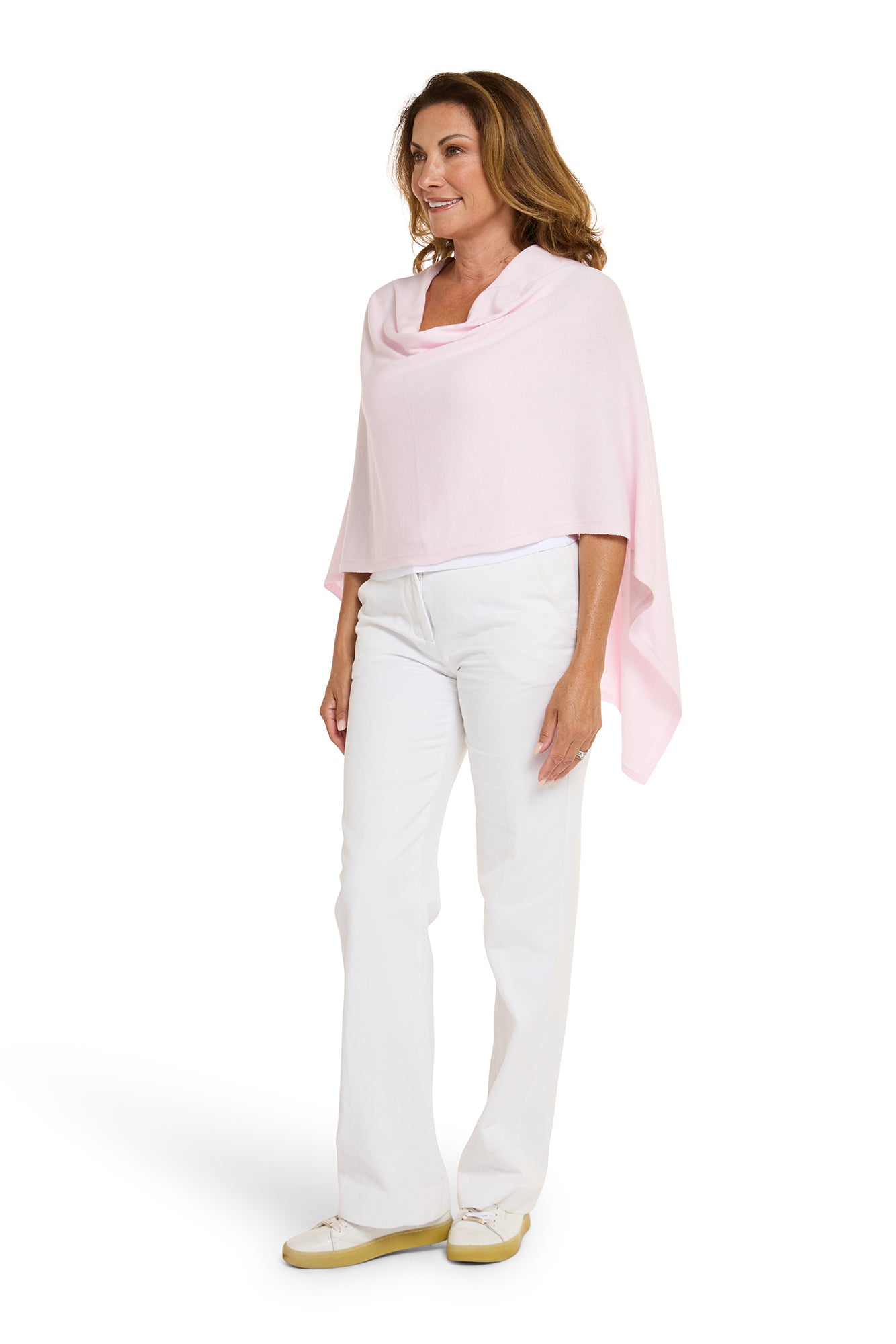 Pink Sugar Cotton Cashmere Topper