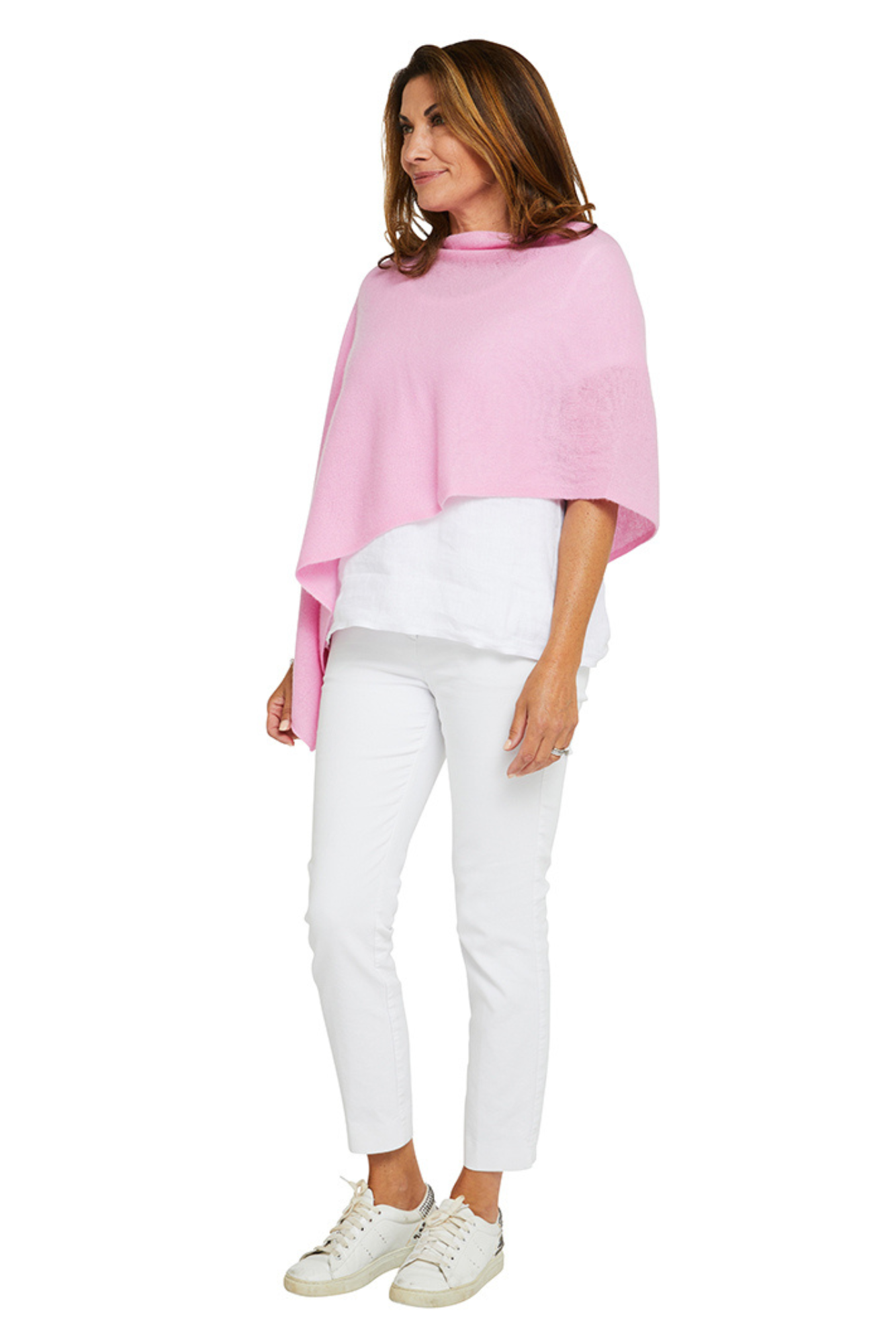 Glam Pink Cashmere Topper