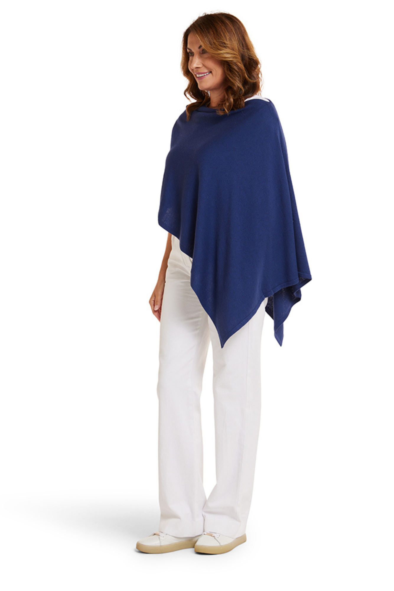 Midnight Cotton Cashmere Topper