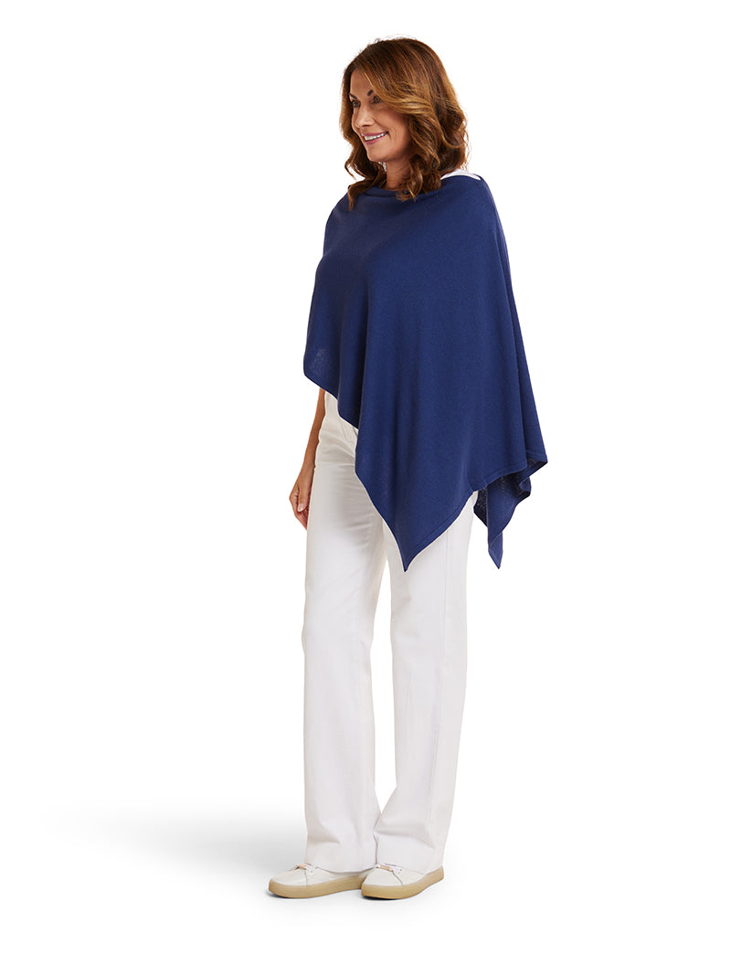 Midnight Cotton Cashmere Topper