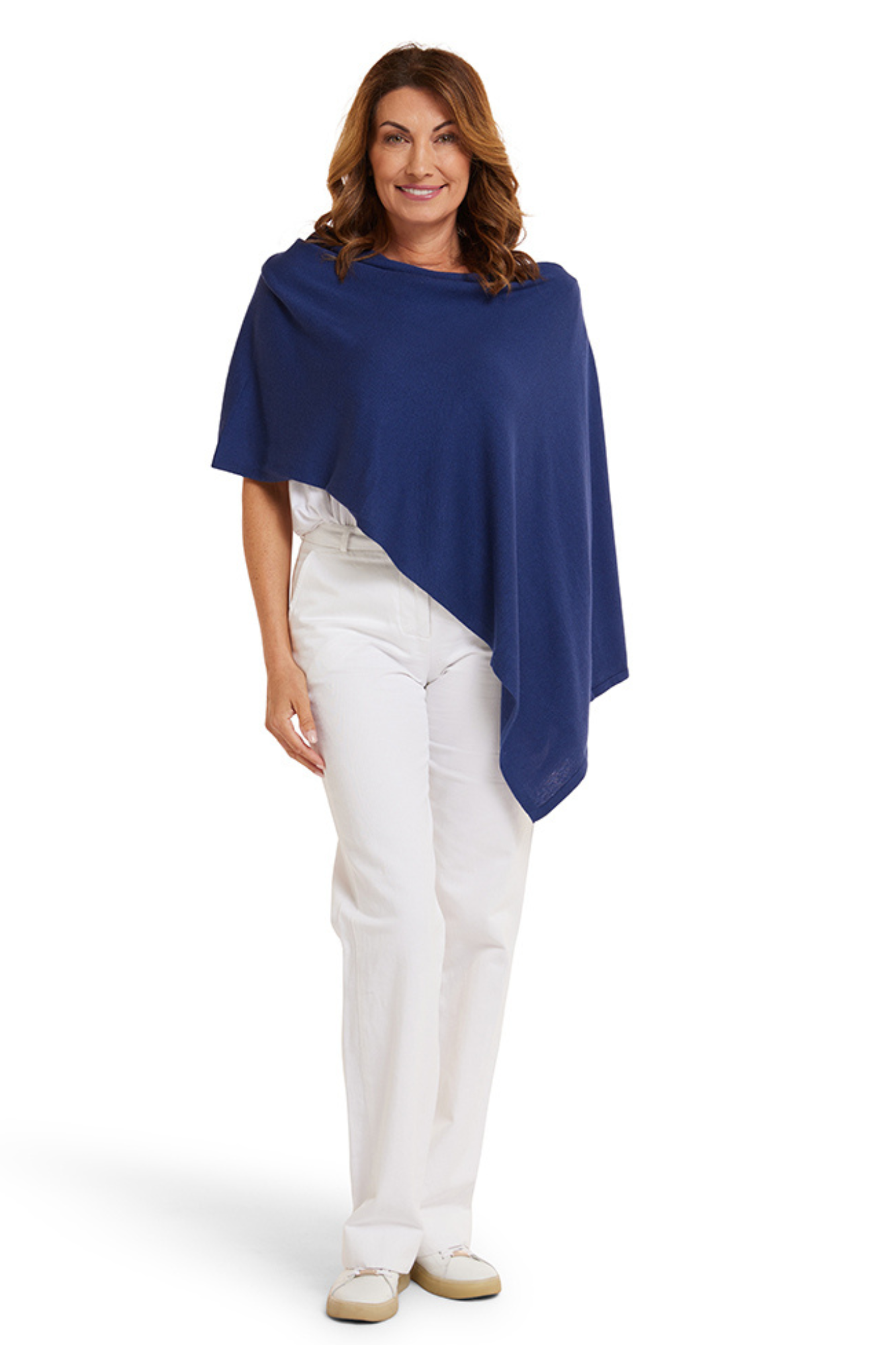 Midnight Cotton Cashmere Topper