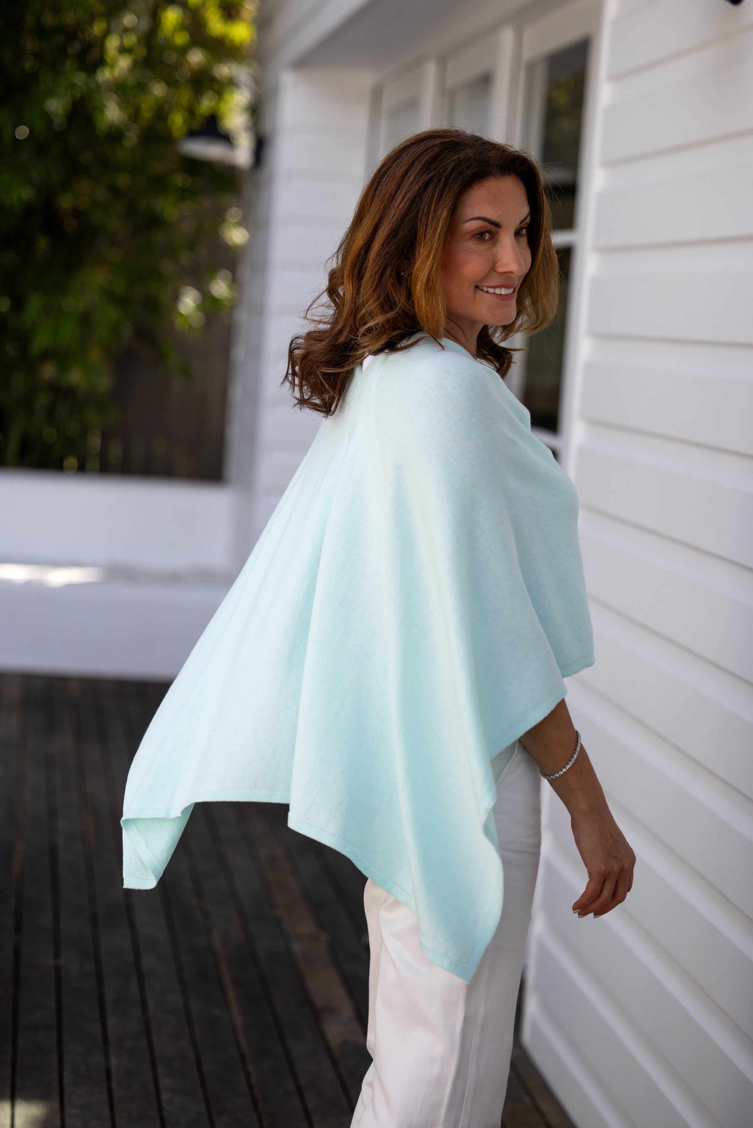 Opal Cotton Cashmere Topper