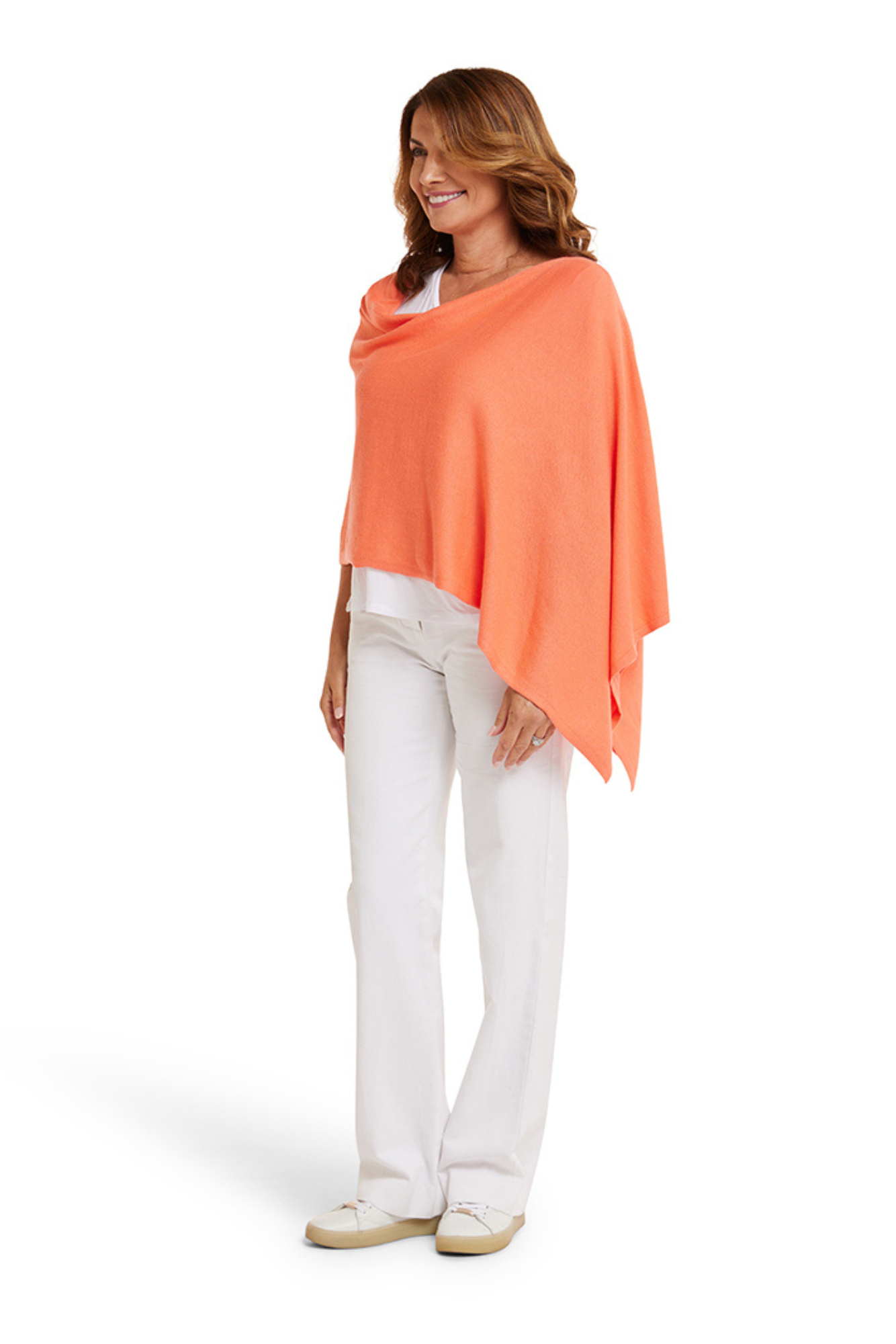 Sherbet Cotton Cashmere Topper