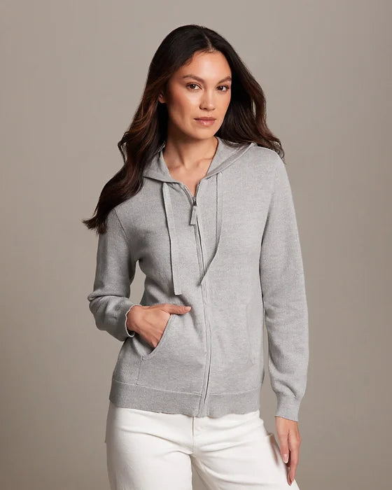 Terry Stitch Hoodie Ash