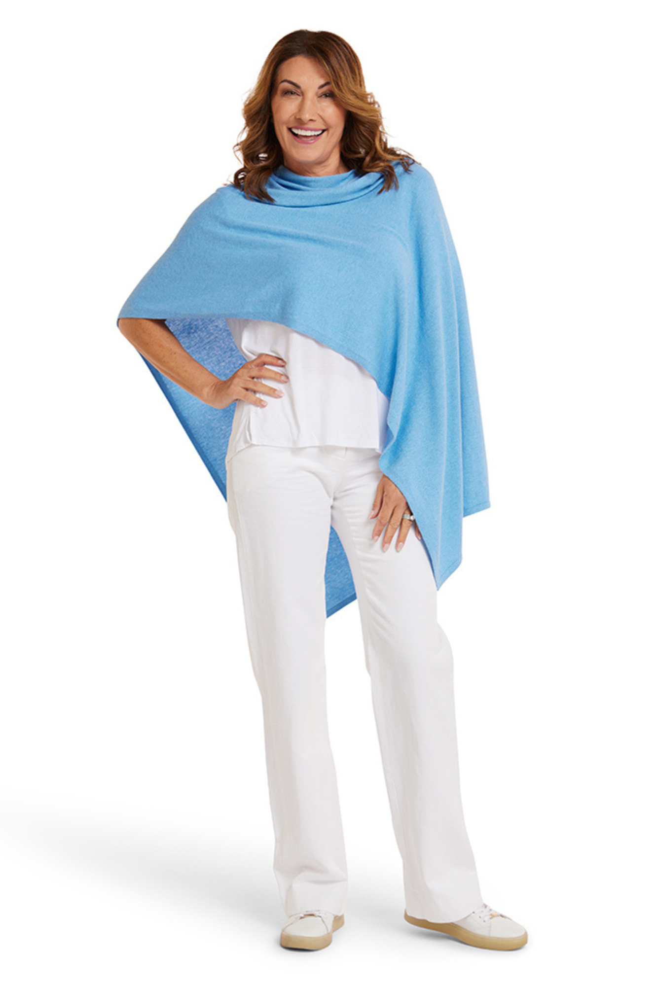 Windswept Cotton Cashmere Topper