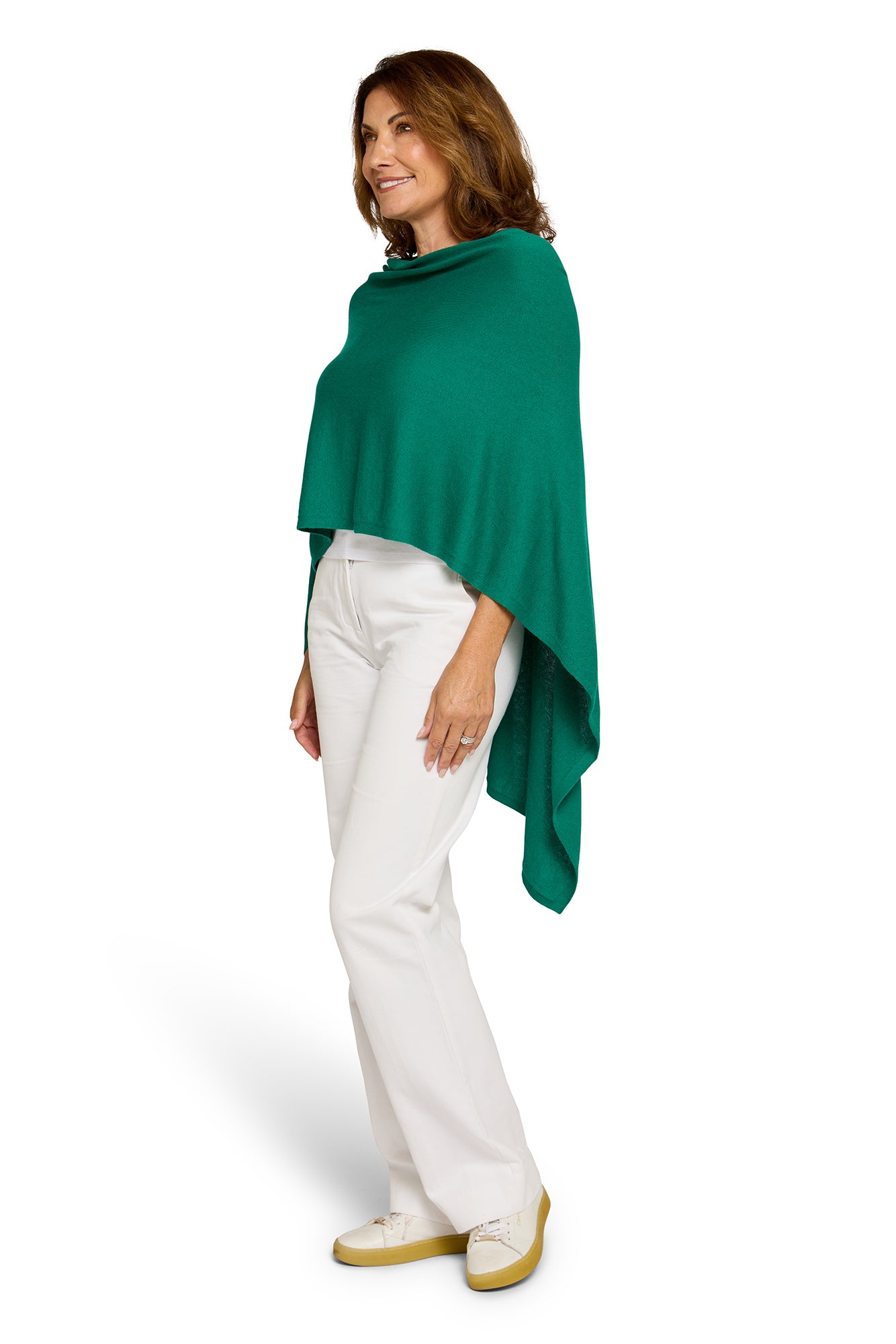 Viridian Cotton Cashmere Topper