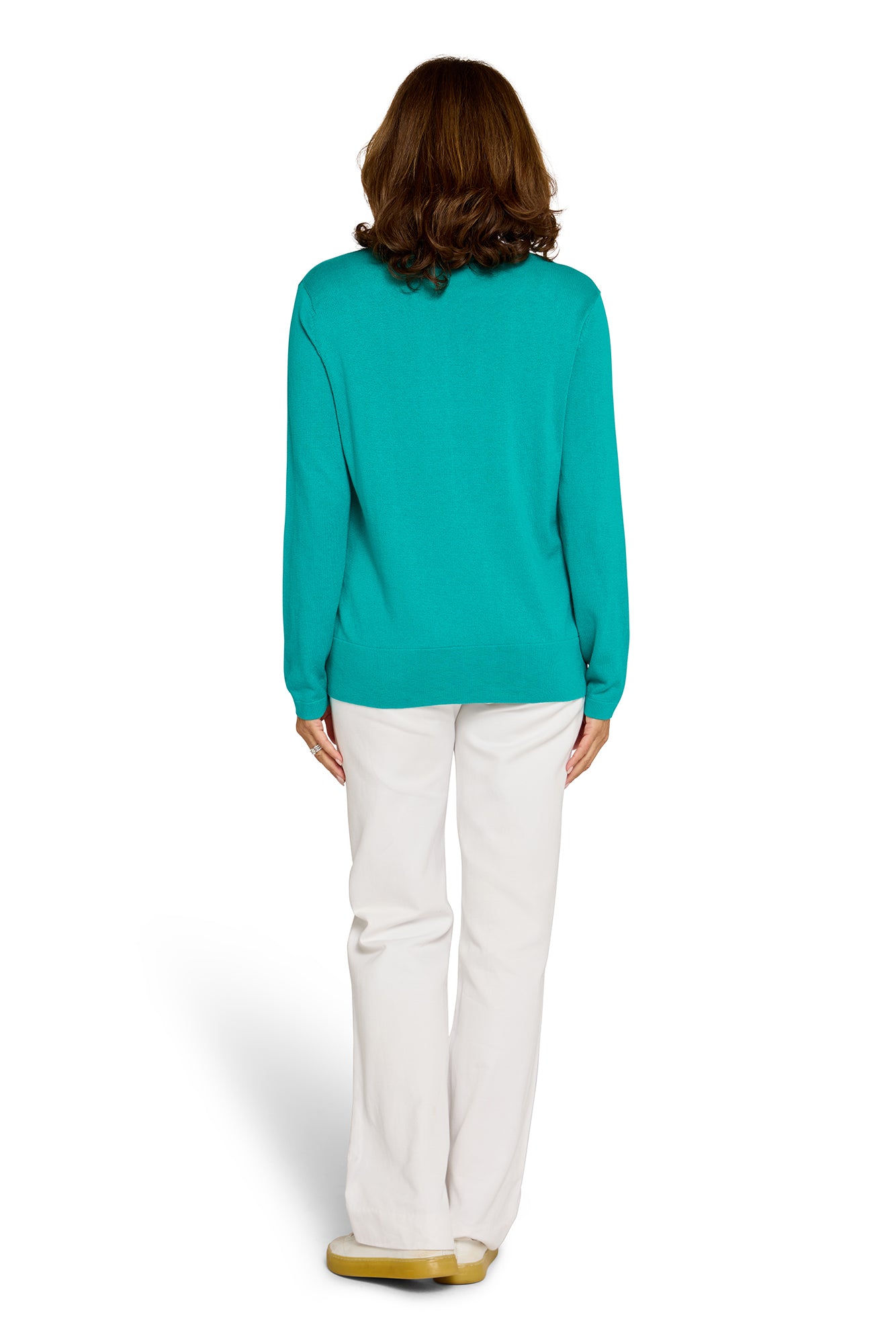 West Palm Crew Neck Jumper in Jewel