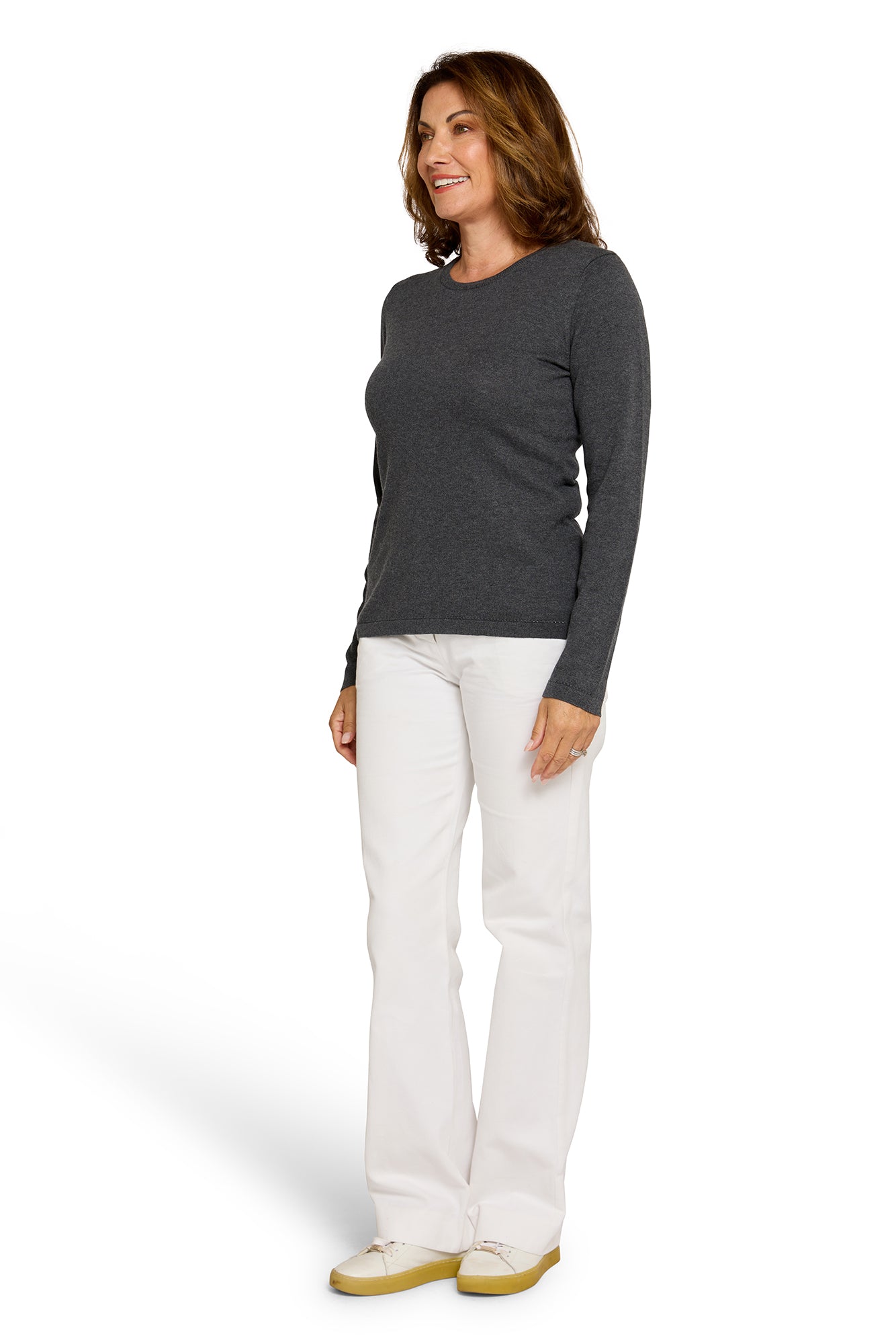 Classic Crew Jumper Pepper