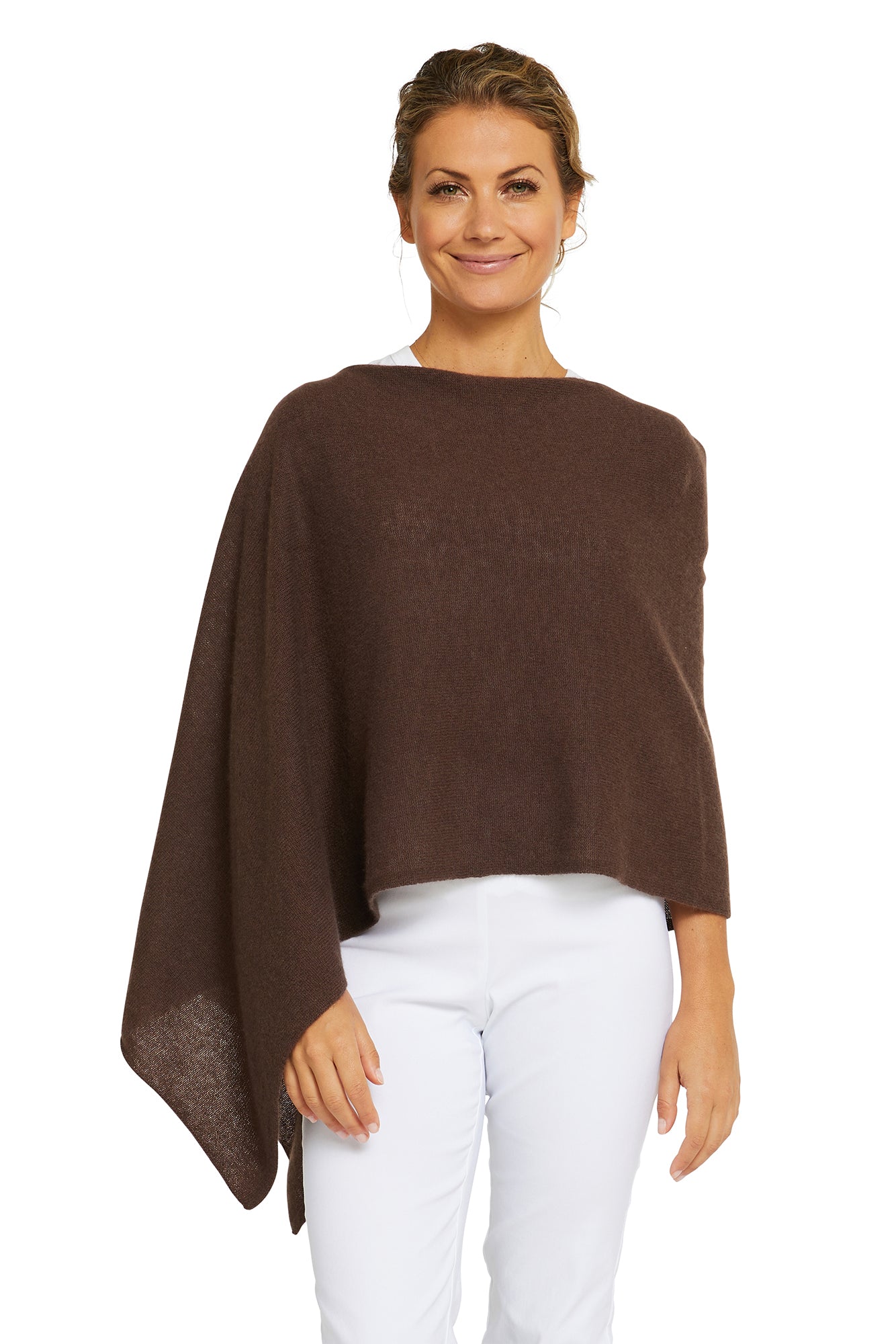 Mocha Cashmere Topper