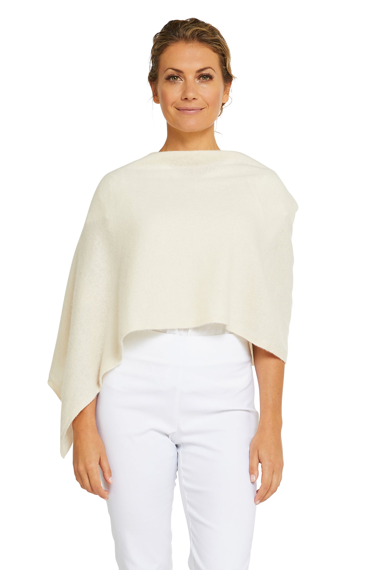 Snow Cashmere Topper