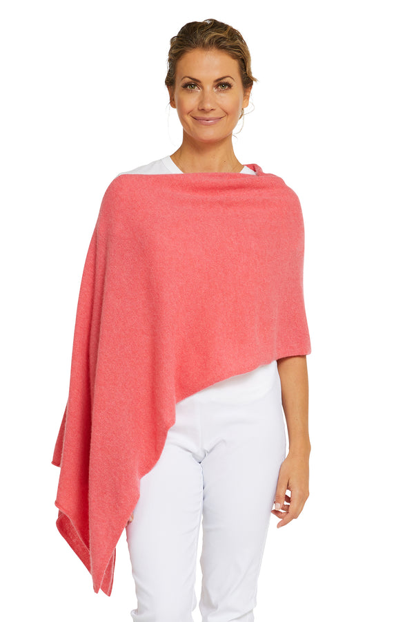 Coral Reef Cashmere Topper