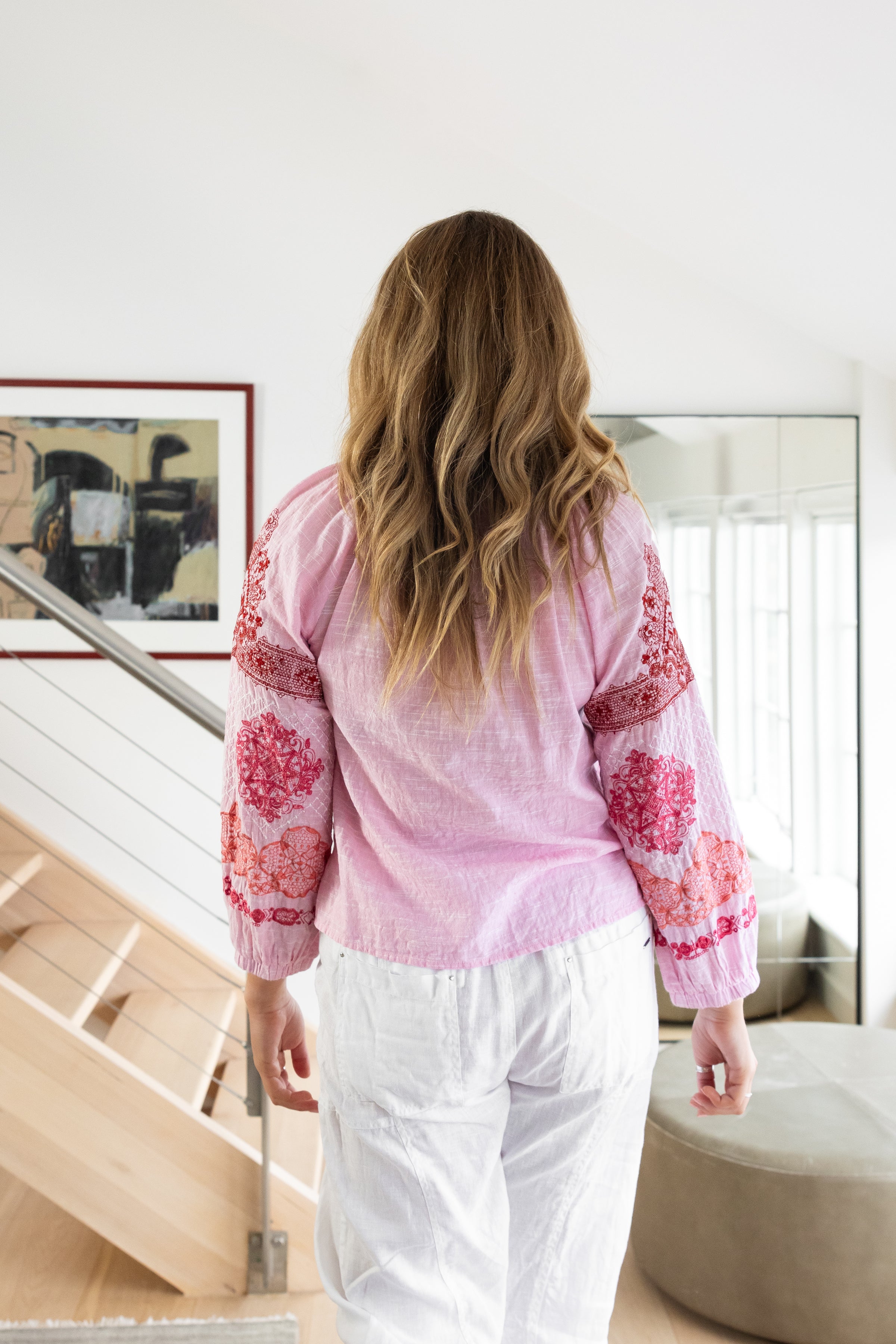 Ash Top Pink Marl