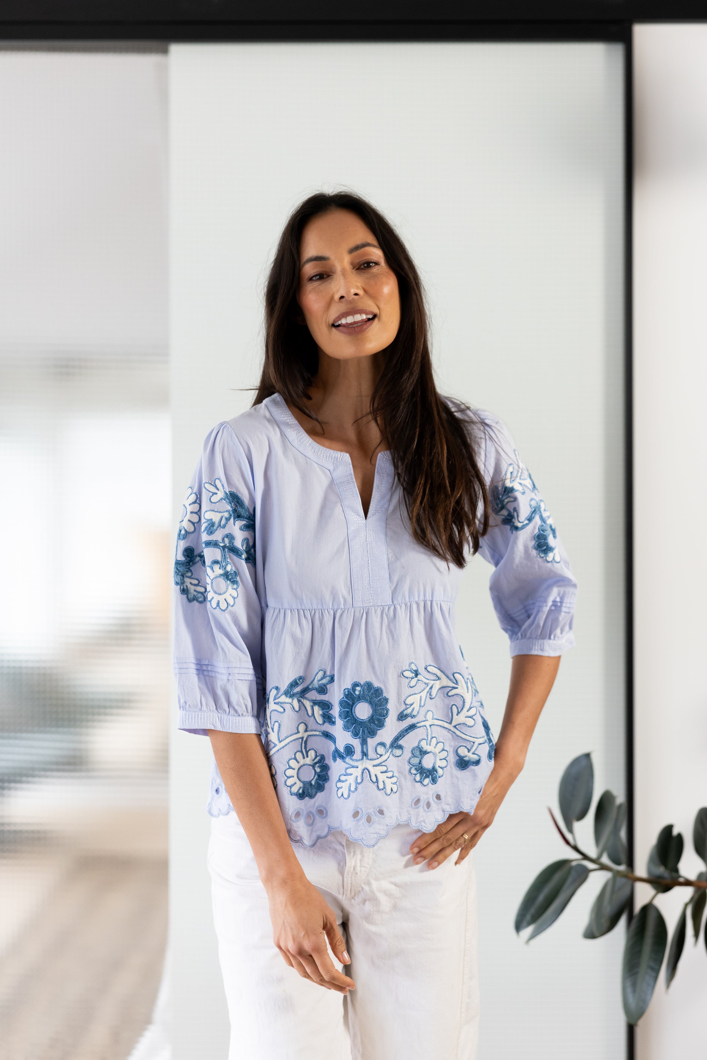 Gladiola Top Banker Blue