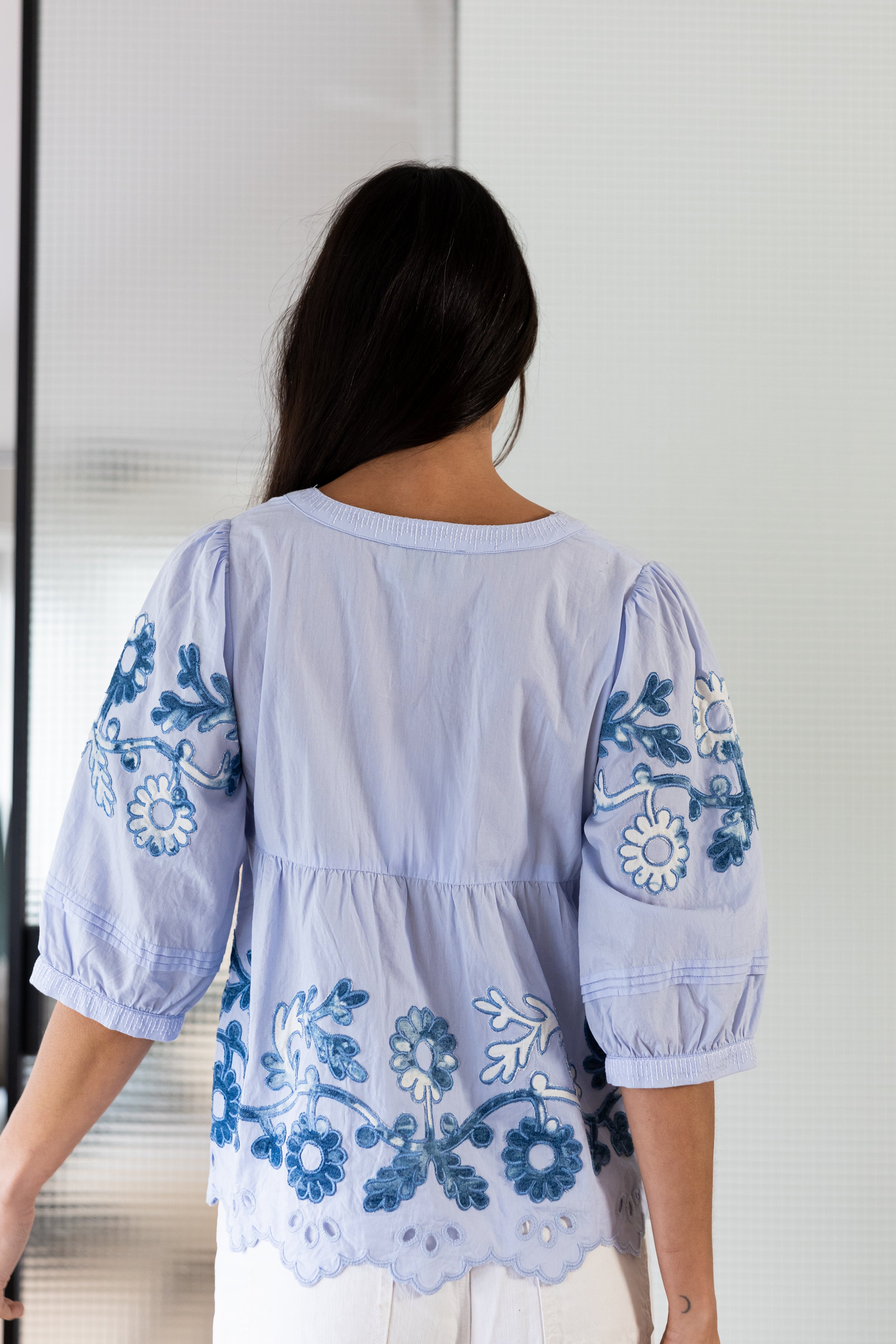 Gladiola Top Banker Blue