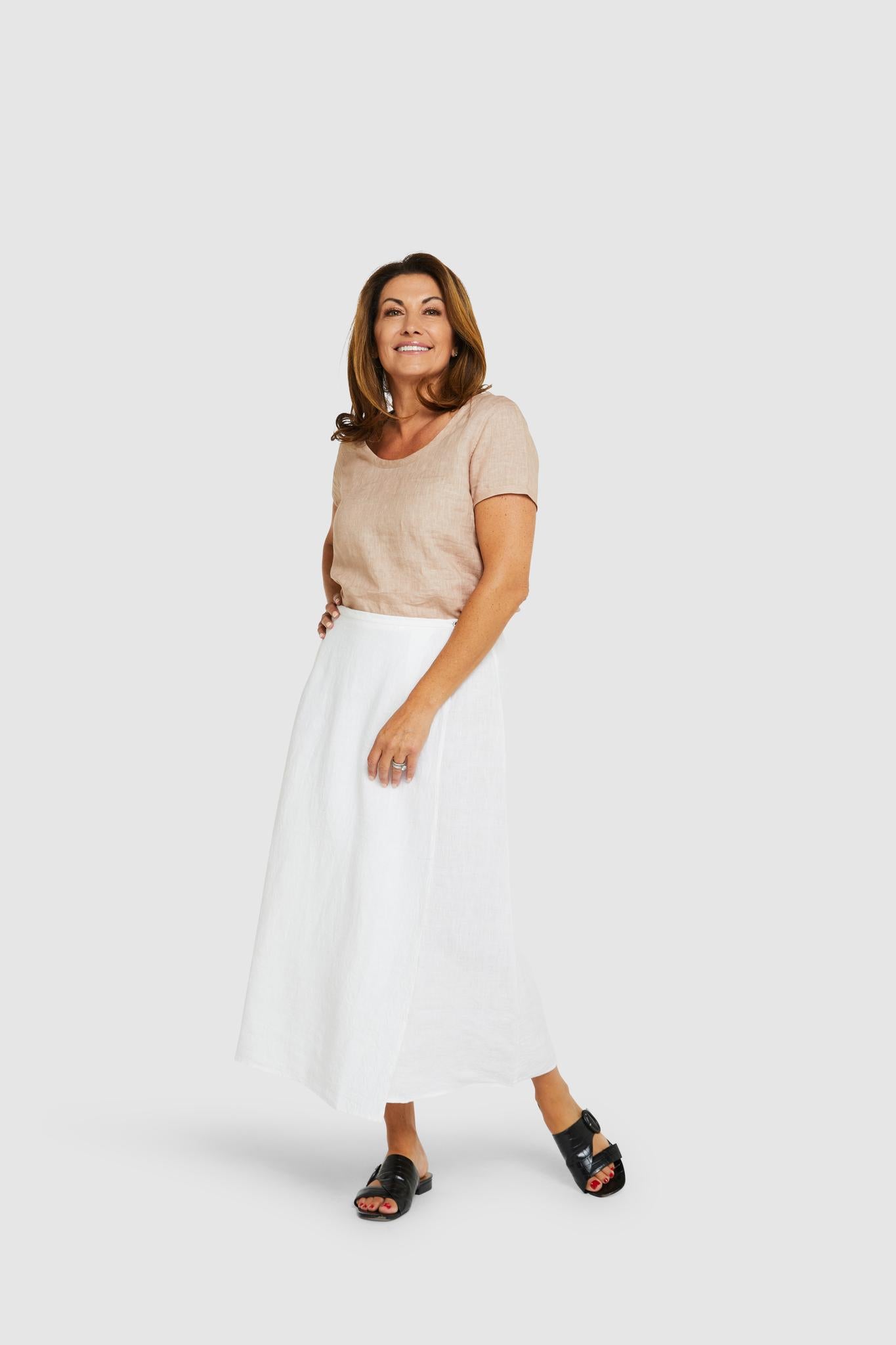 Pittwater Skirt Glacier White