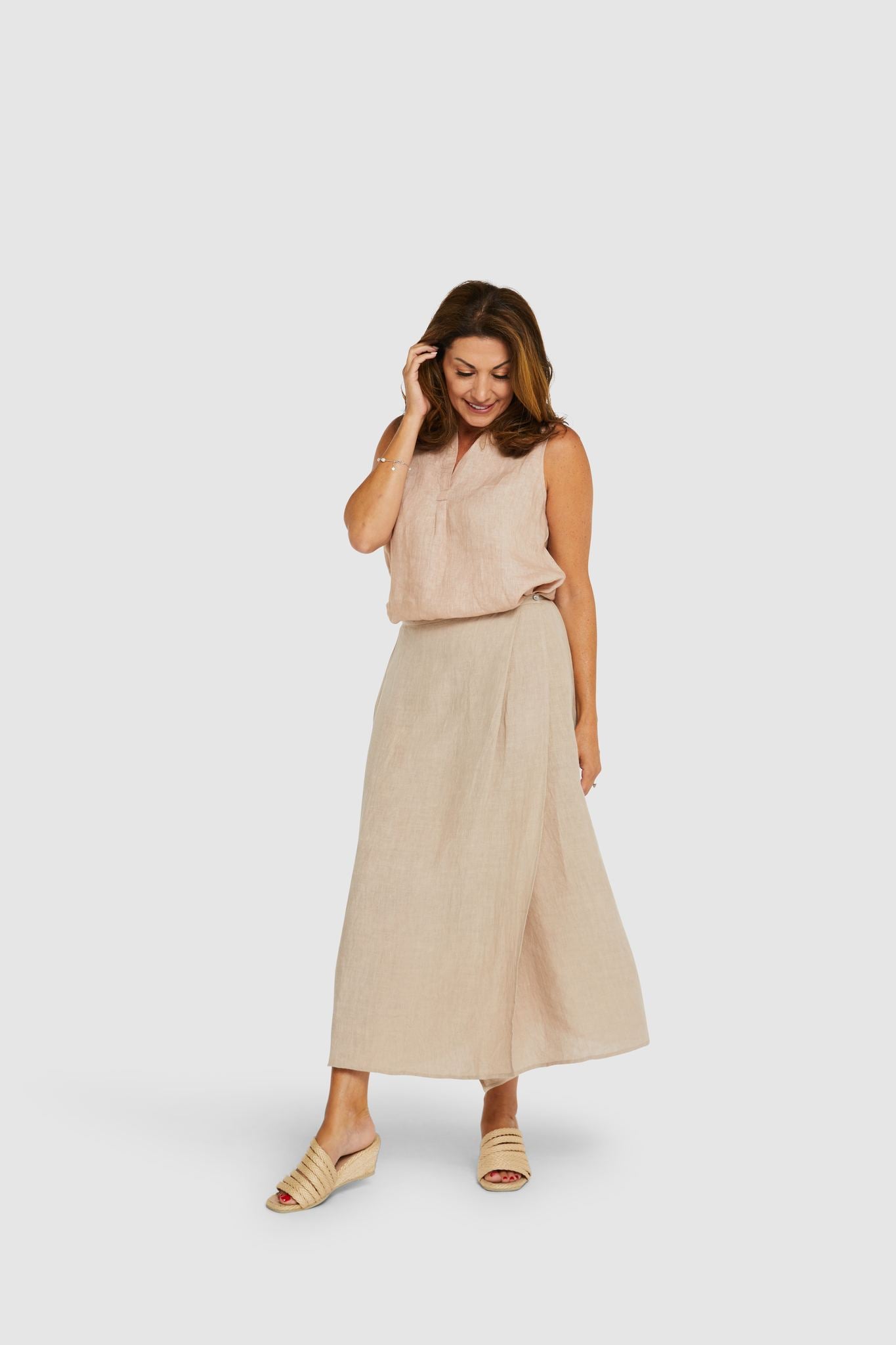 Pittwater Skirt Cappucino