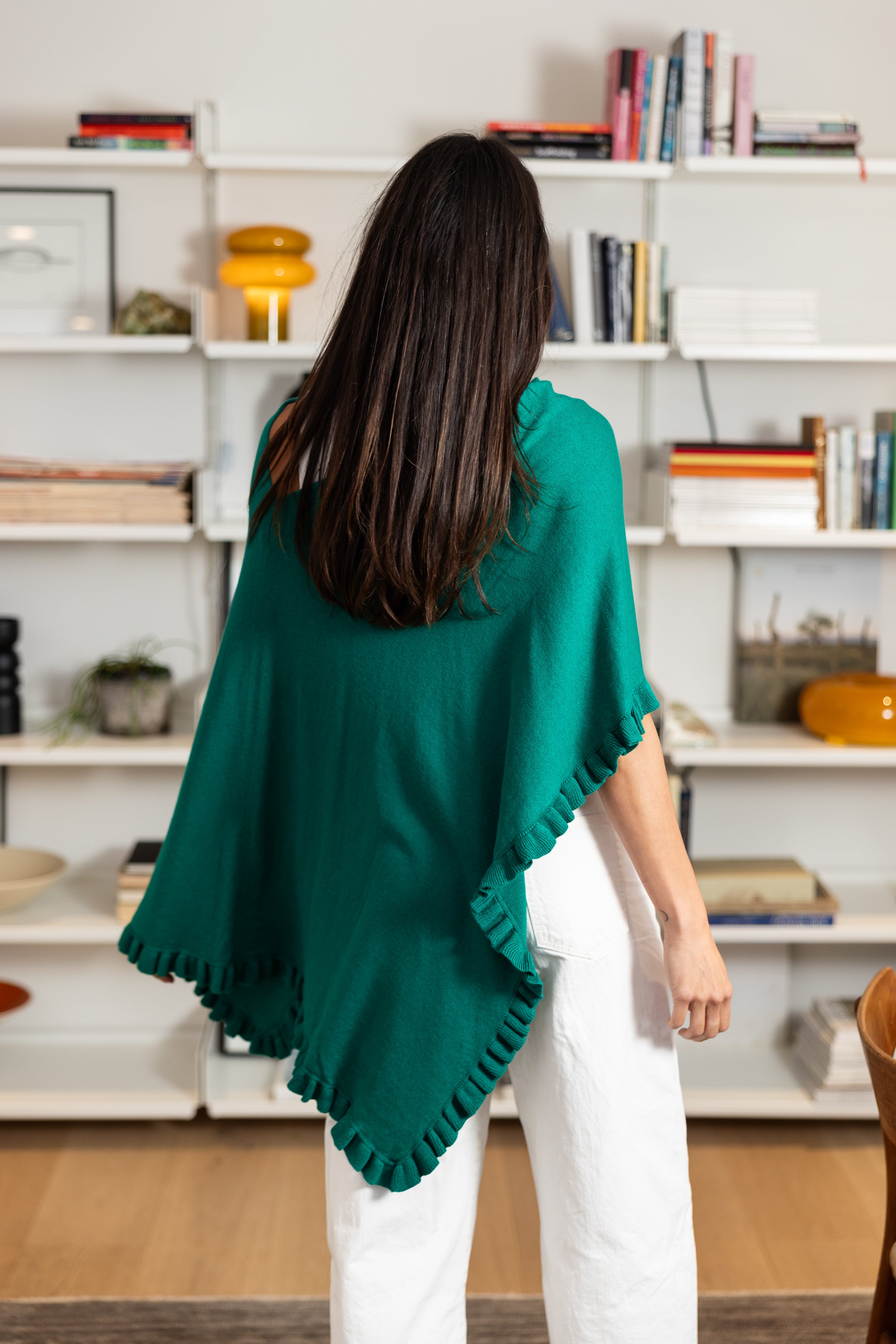 Viridian Ruffle Topper