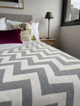 Ash Grey Couch Blanket