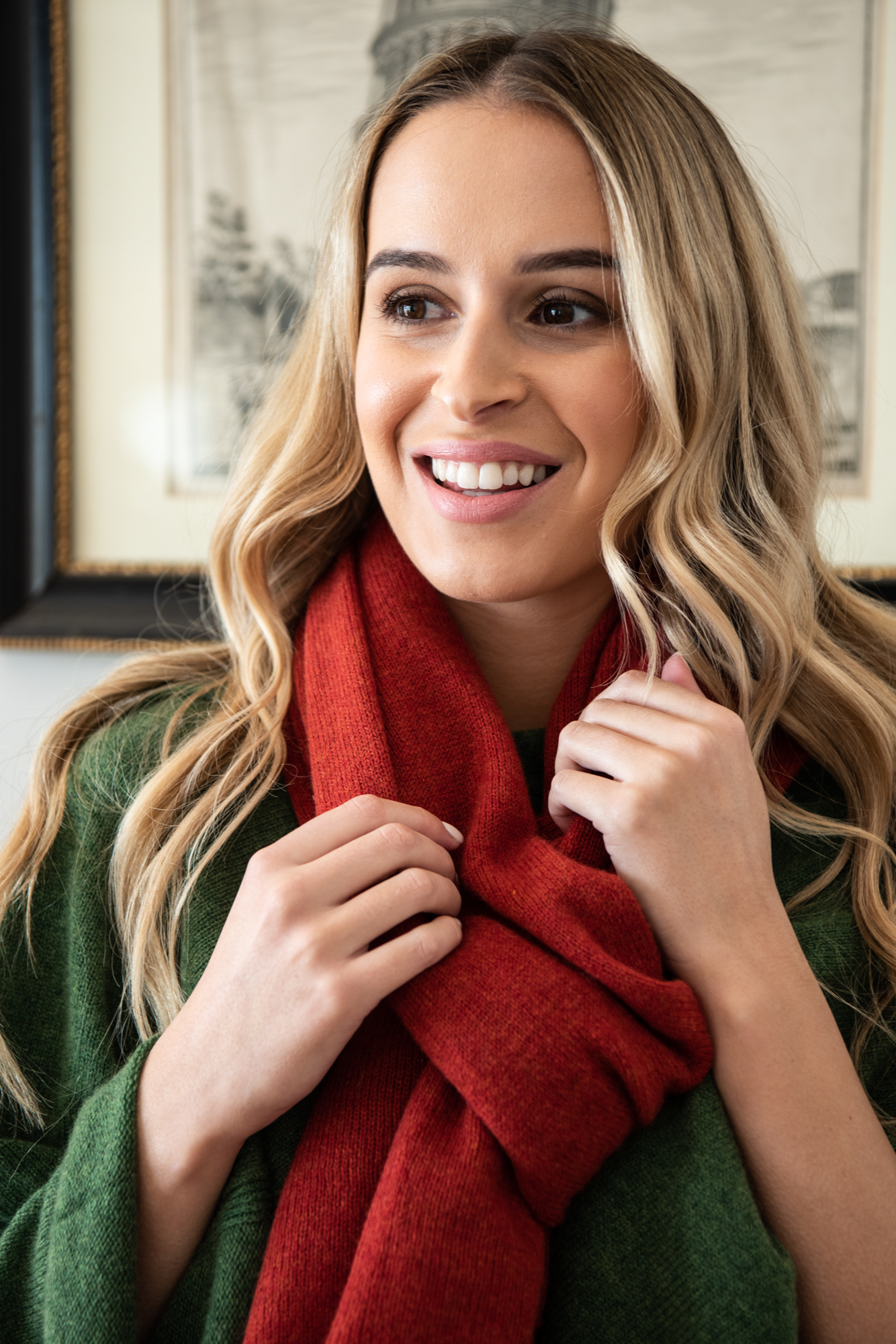 Cinnamon Cashmere Topper