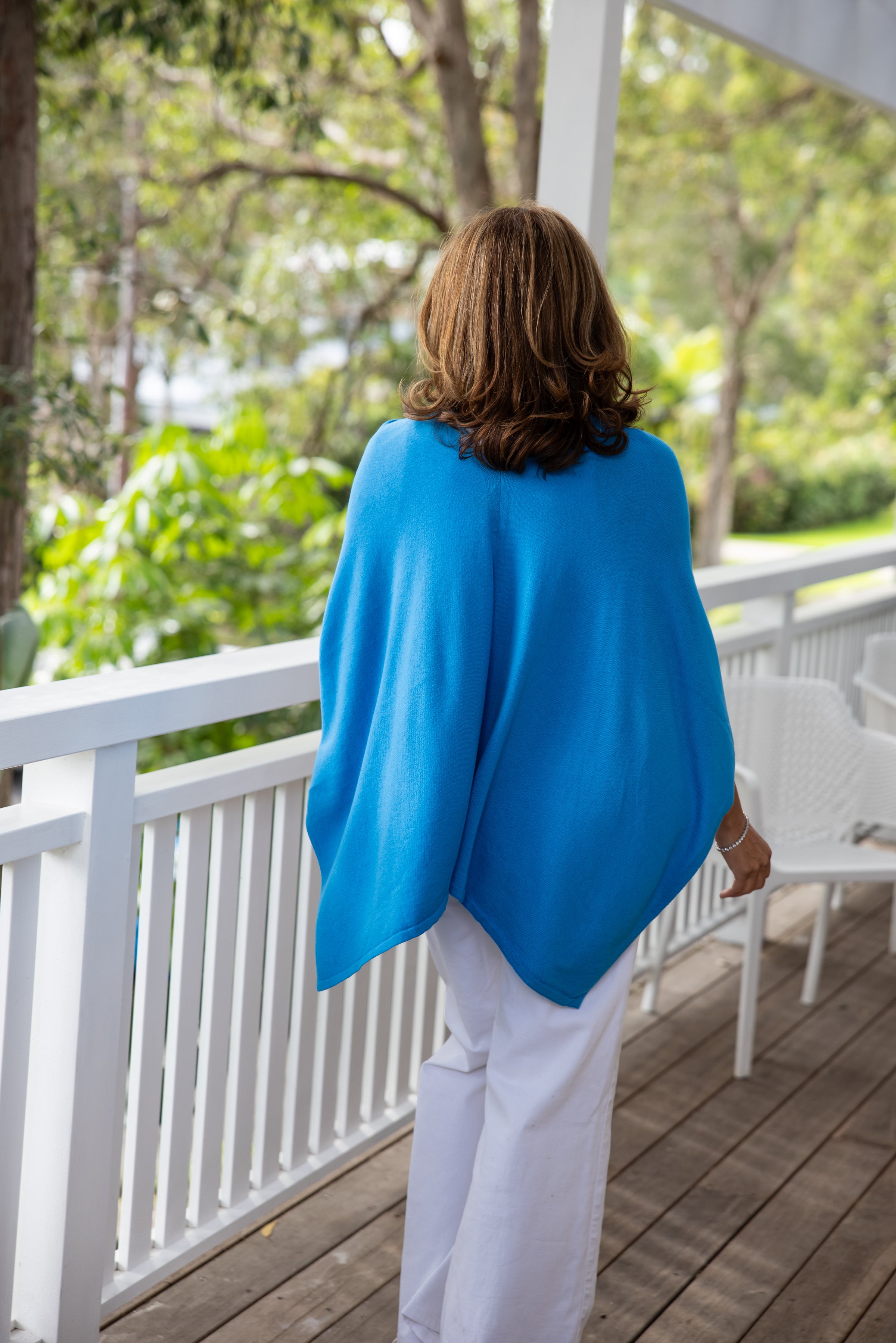 Poolside Cotton Cashmere Topper