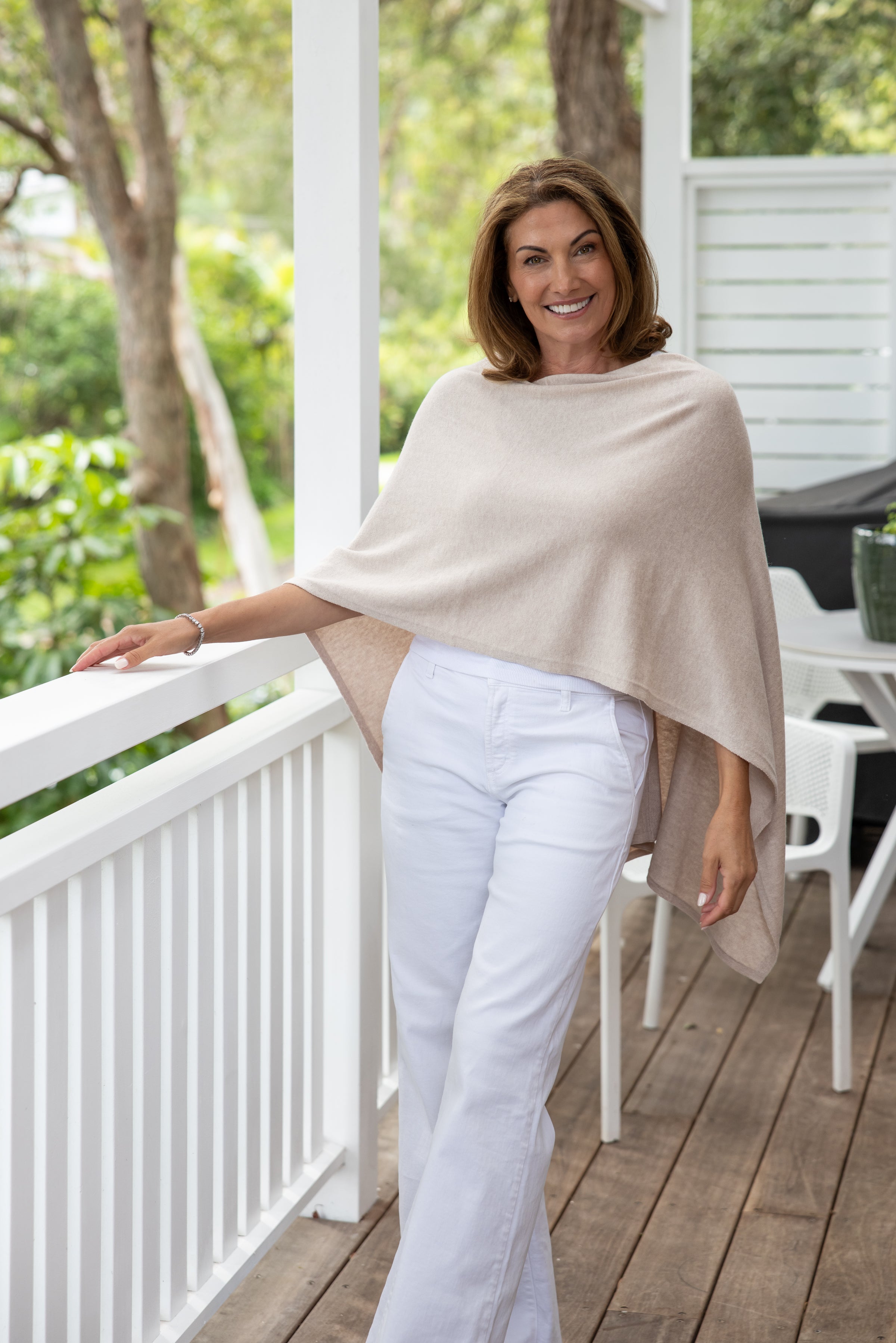 Croissant Cotton Cashmere Topper
