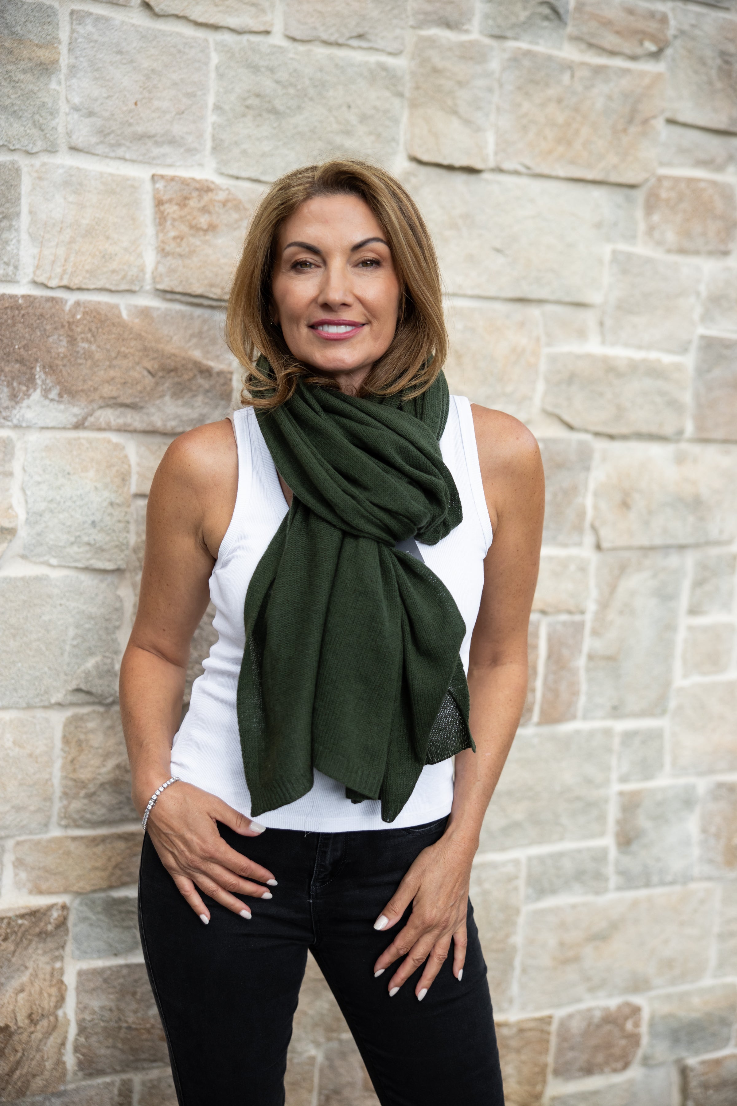 Olive Lightweight Wrap