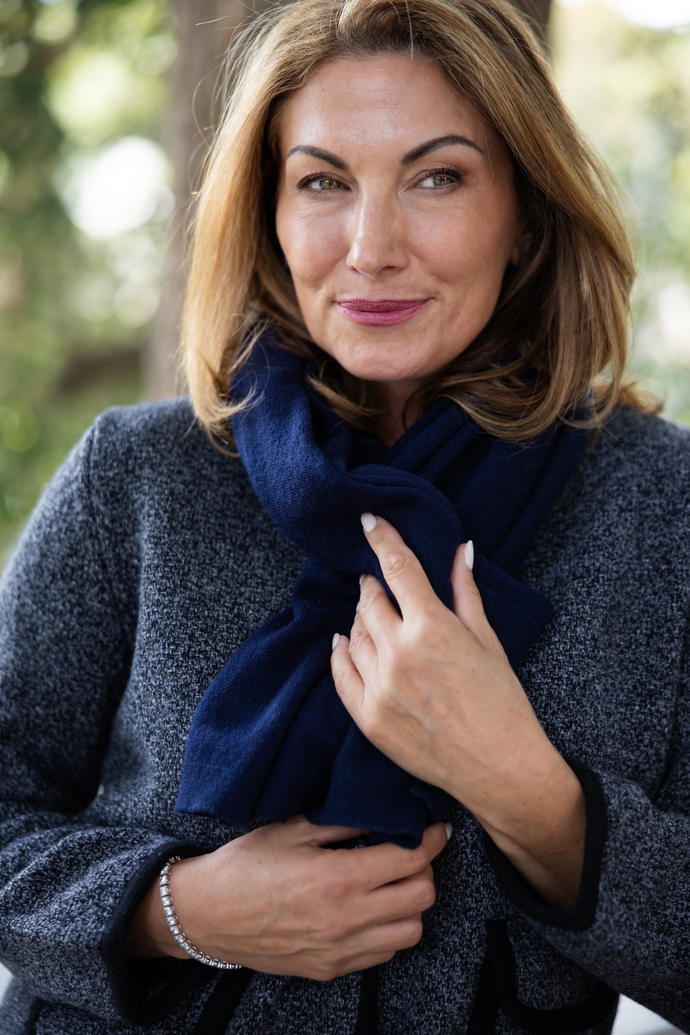 Mini Luxe Wrap Indigo