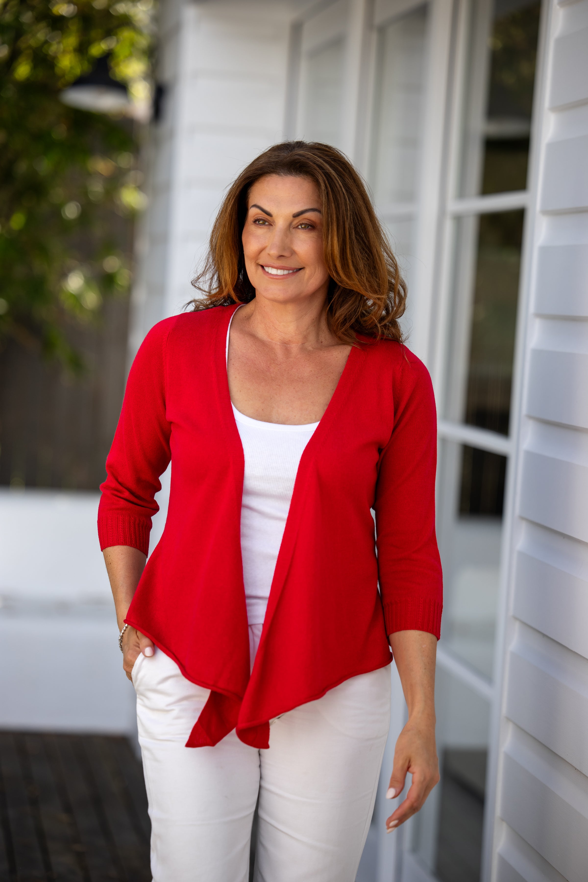 Ballerina Cardigan Jalapeno