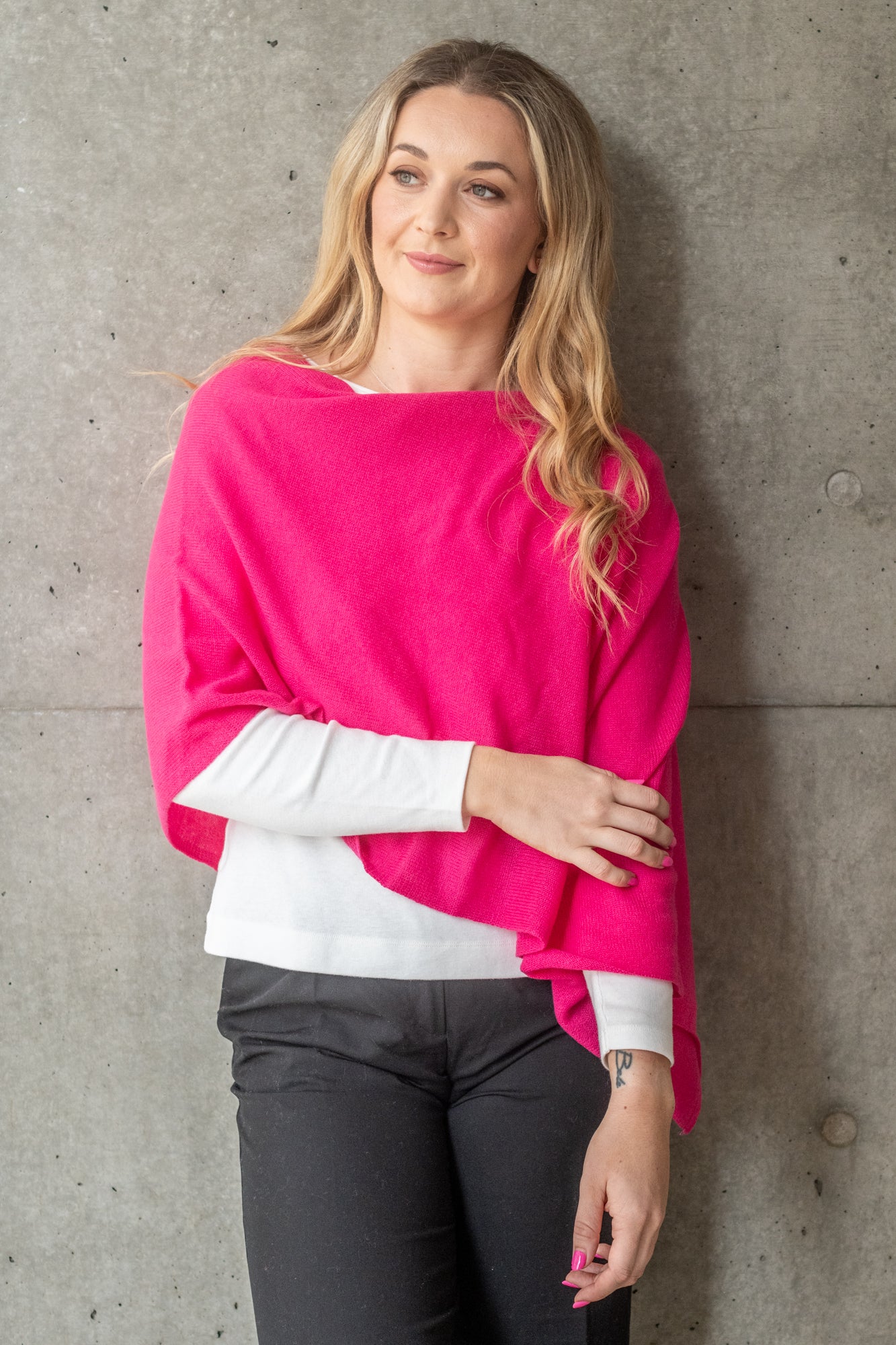 Bouquet Cashmere Topper