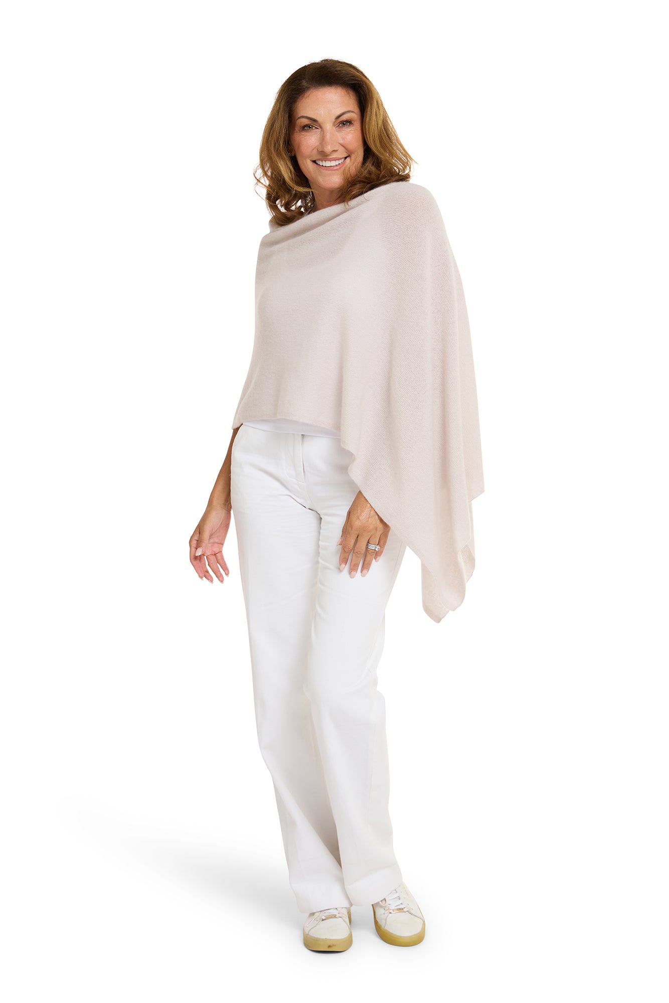 Champagne Cashmere Topper