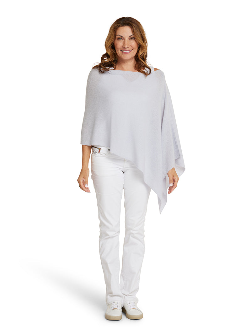 Dove Cashmere Topper