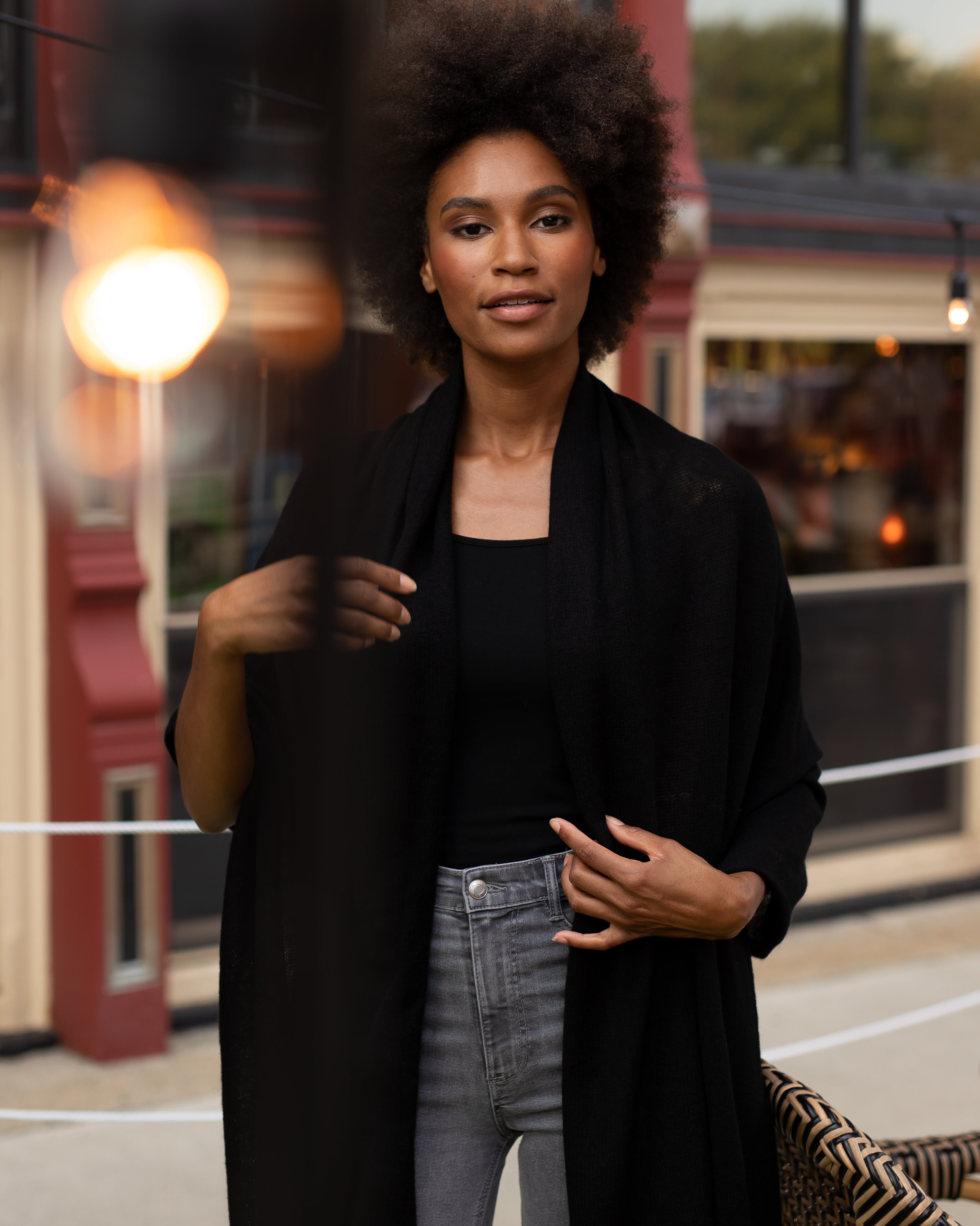 Ebony Lightweight Wrap