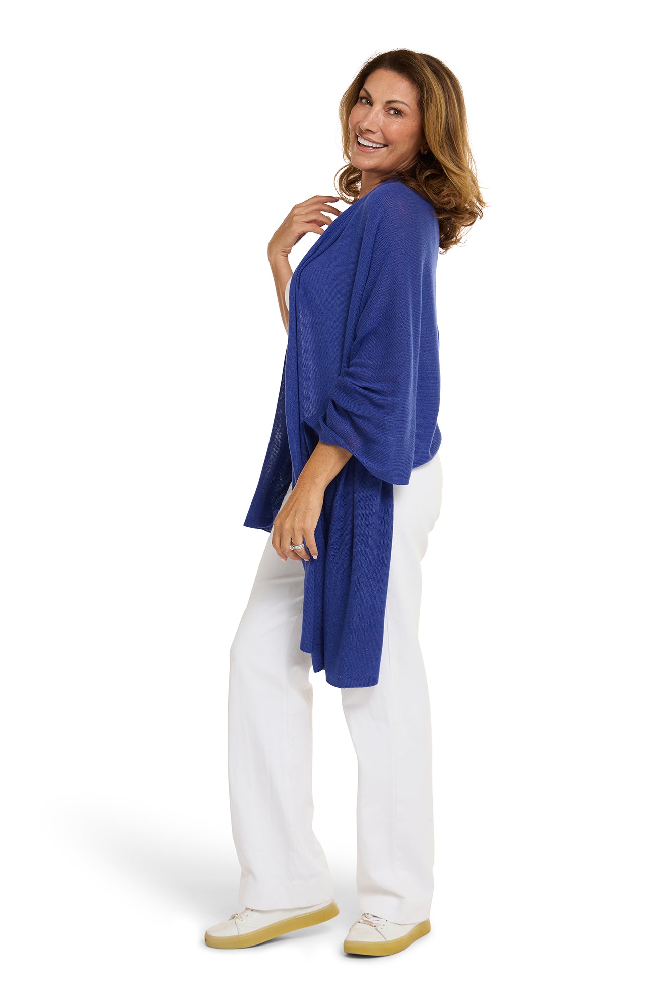 Silk Cashmere Travel Wrap Royal