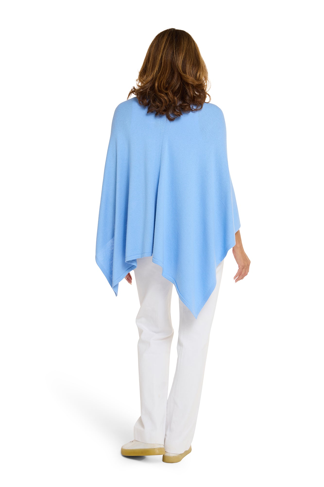 Blue Lake Cotton Cashmere Topper