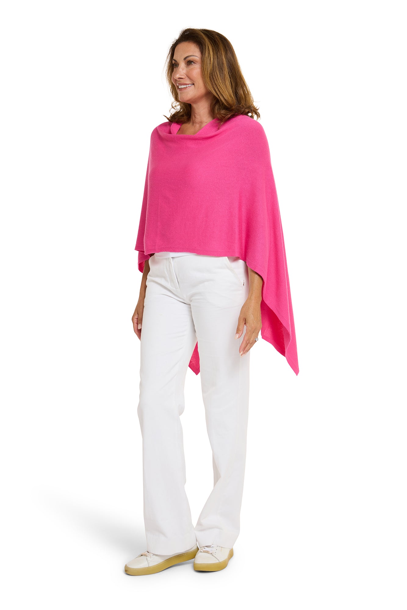 Malibu Pink Cotton Cashmere Topper