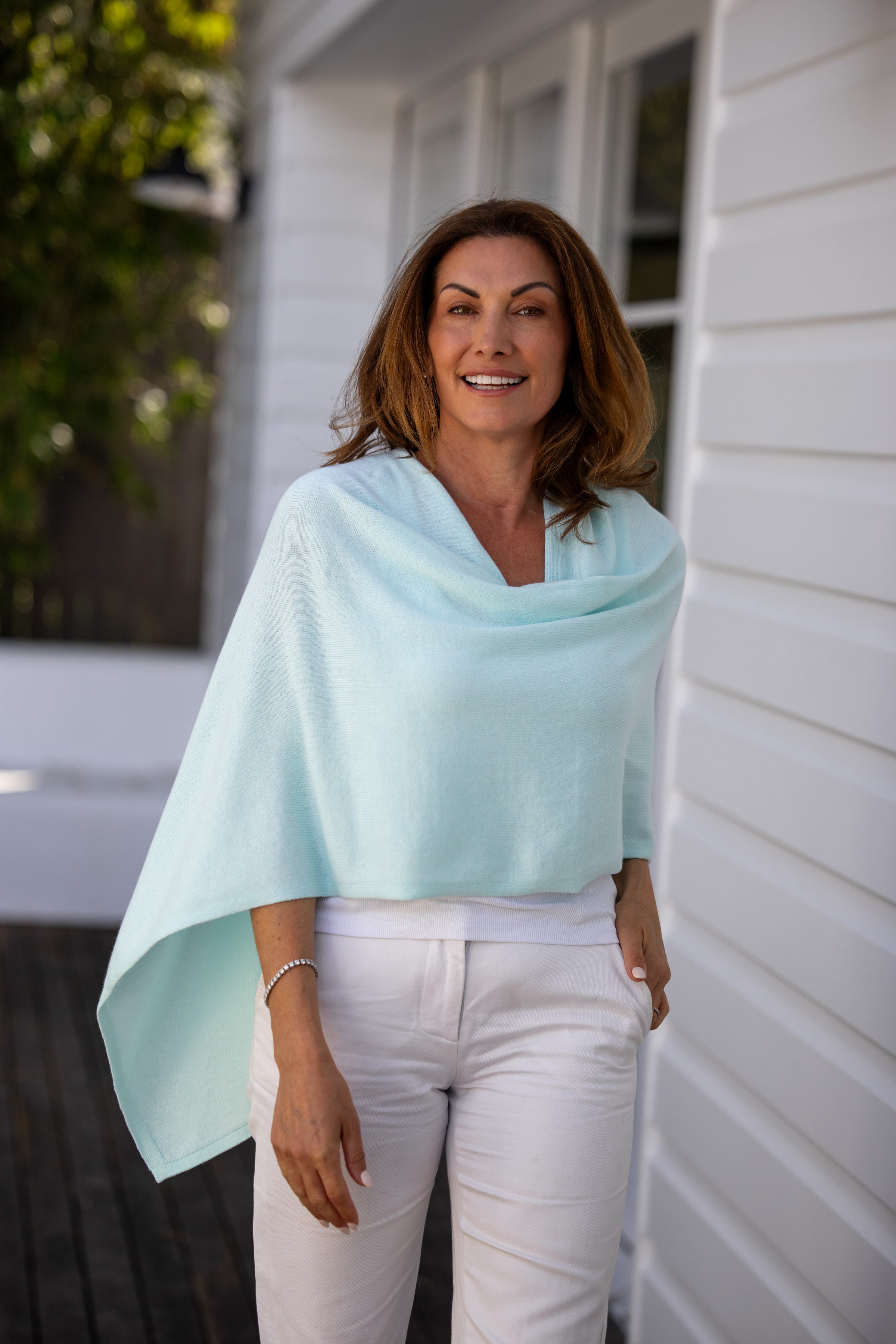 Opal Cotton Cashmere Topper