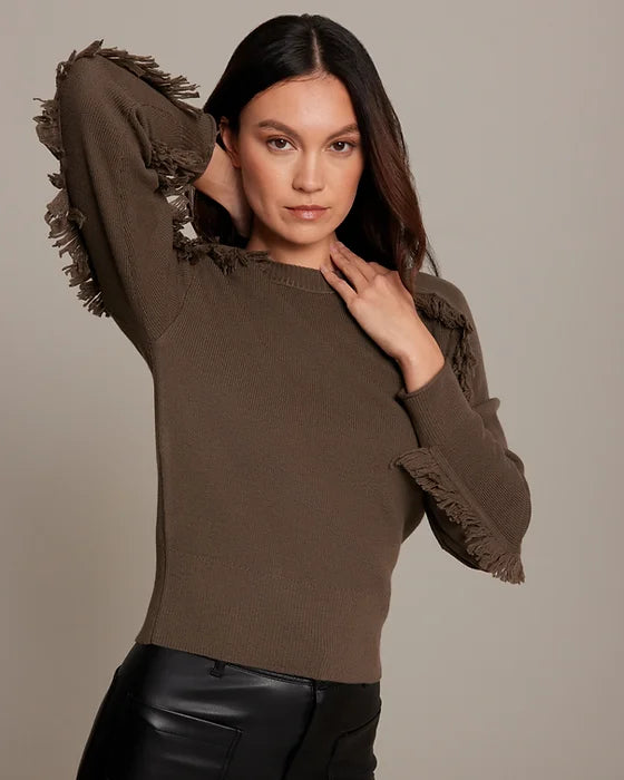 Pippa Fringe Crew Neck